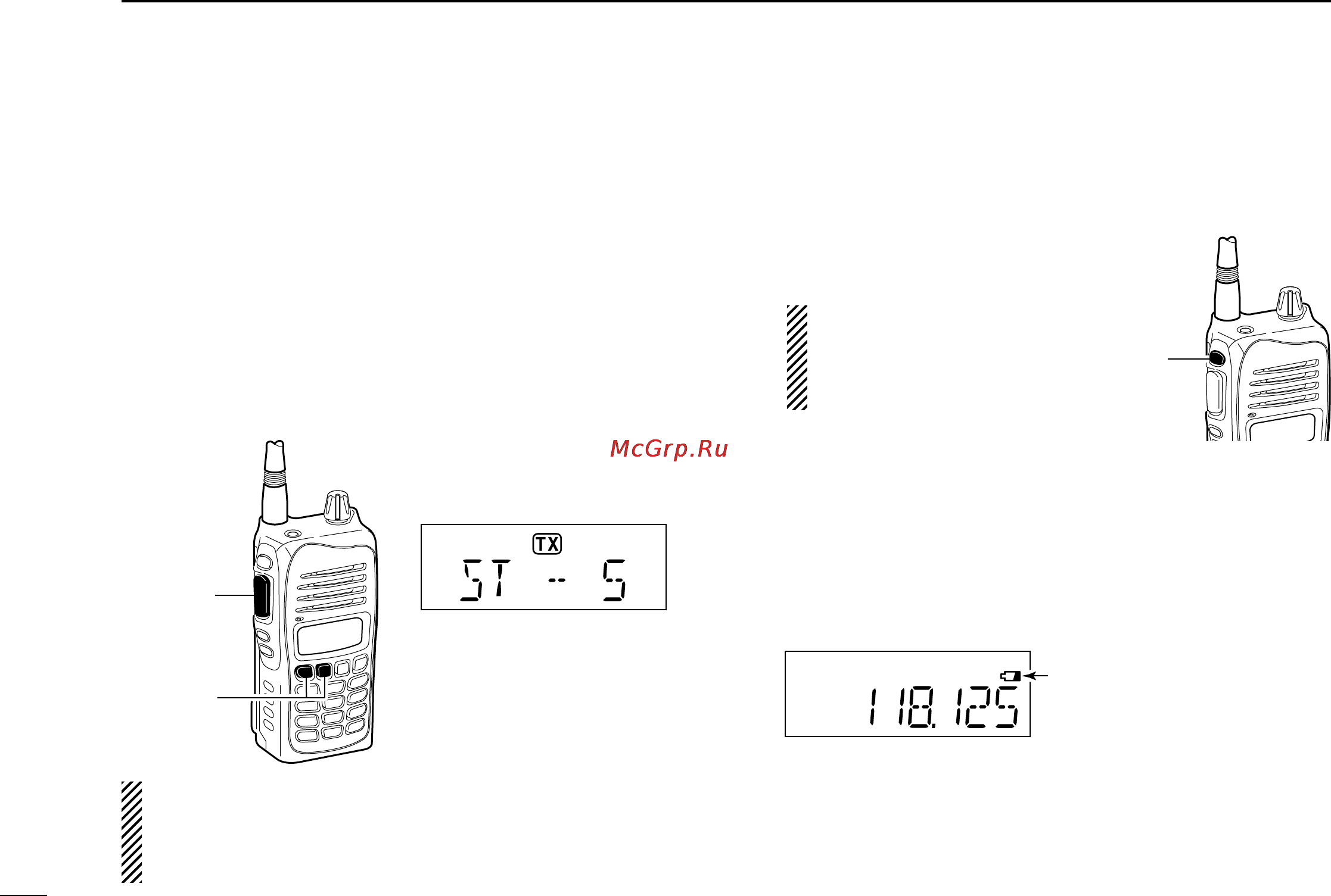Icom IC-A14 [16/44] N lcd backlight
