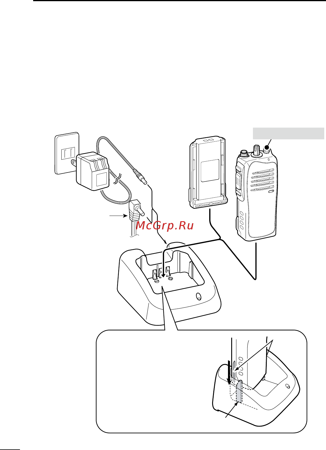 Icom IC-F3011 [28/48] D regular charging with the bc 171
