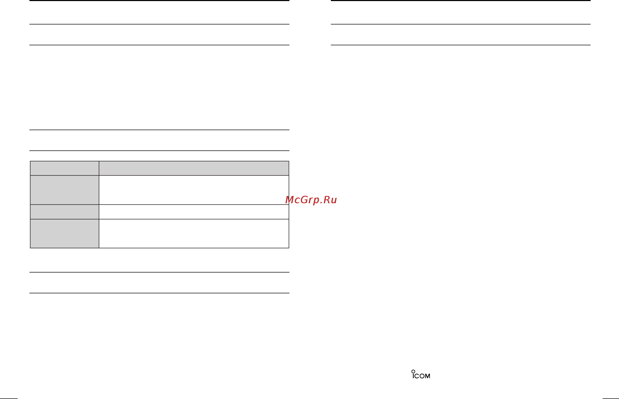 Icom IC-F14/S [3/21] Explicit definitions
