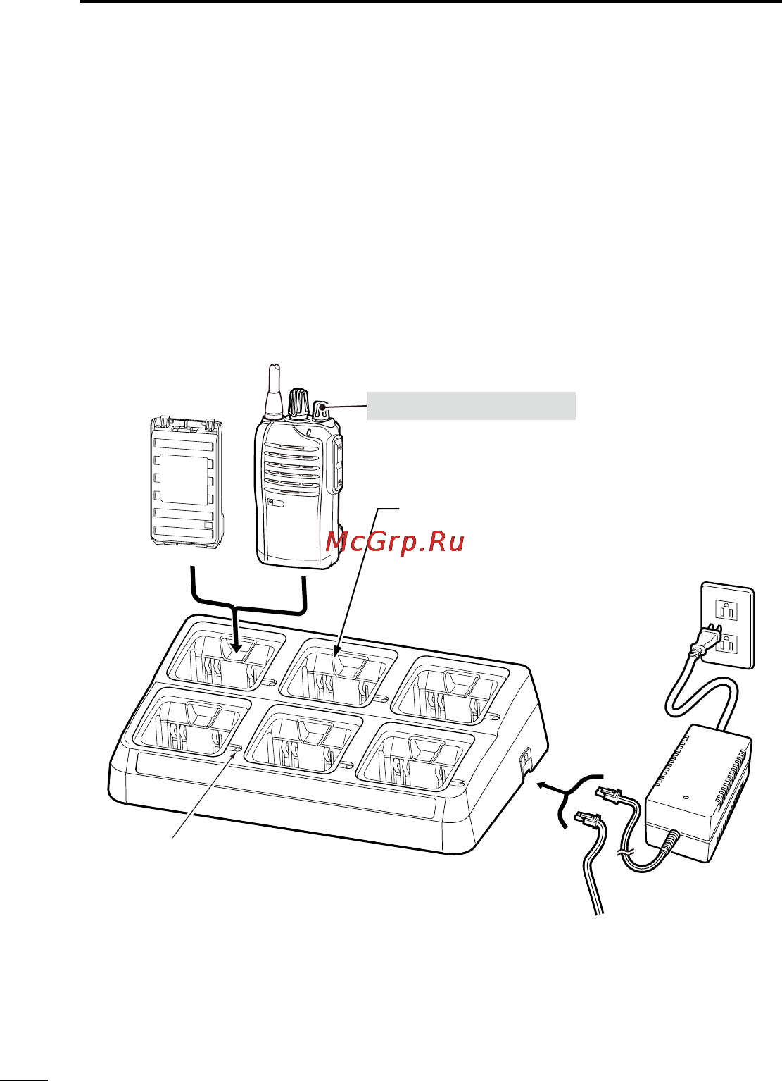 Icom IC-F4001 [38/52] D using the bc 197 to rapid charge the bp 264 or bp 265