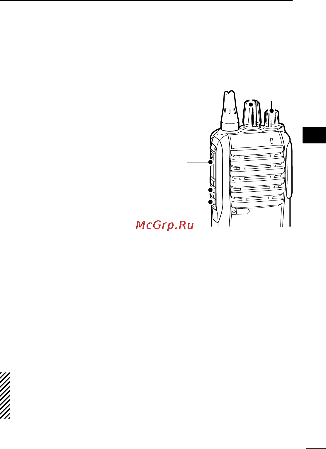 Icom IC-F4001 [47/52] D setting the vox gain