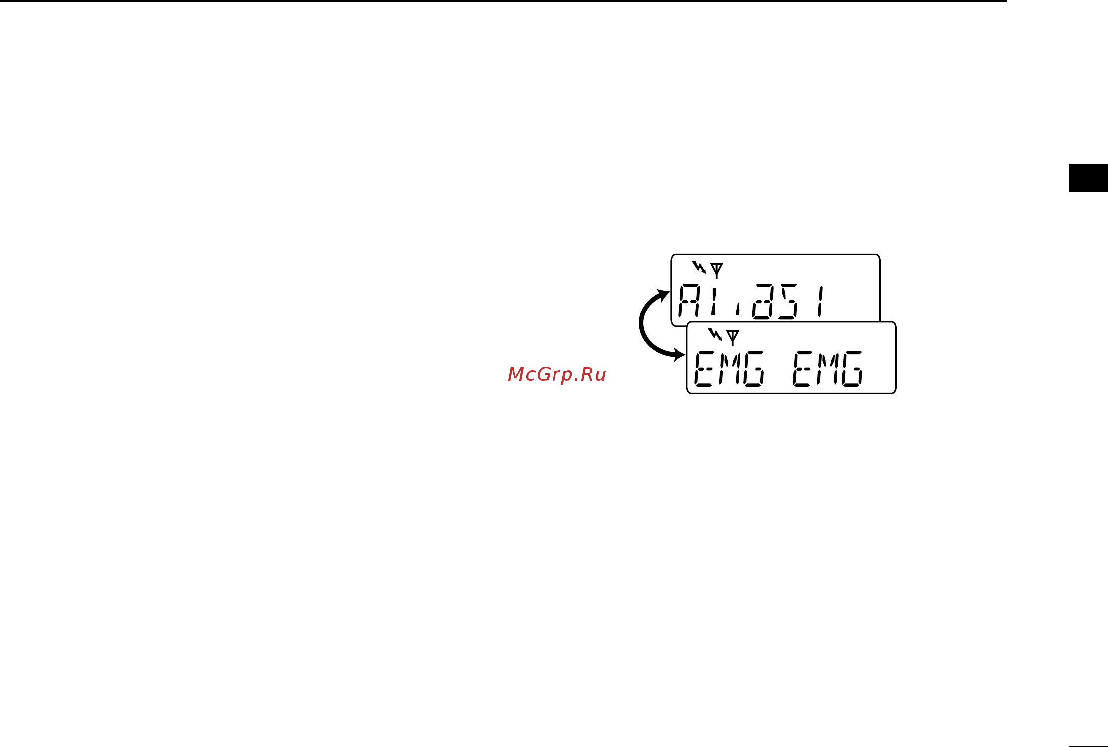 Icom IC-F4031S [19/32] Mdc 1200 system operation