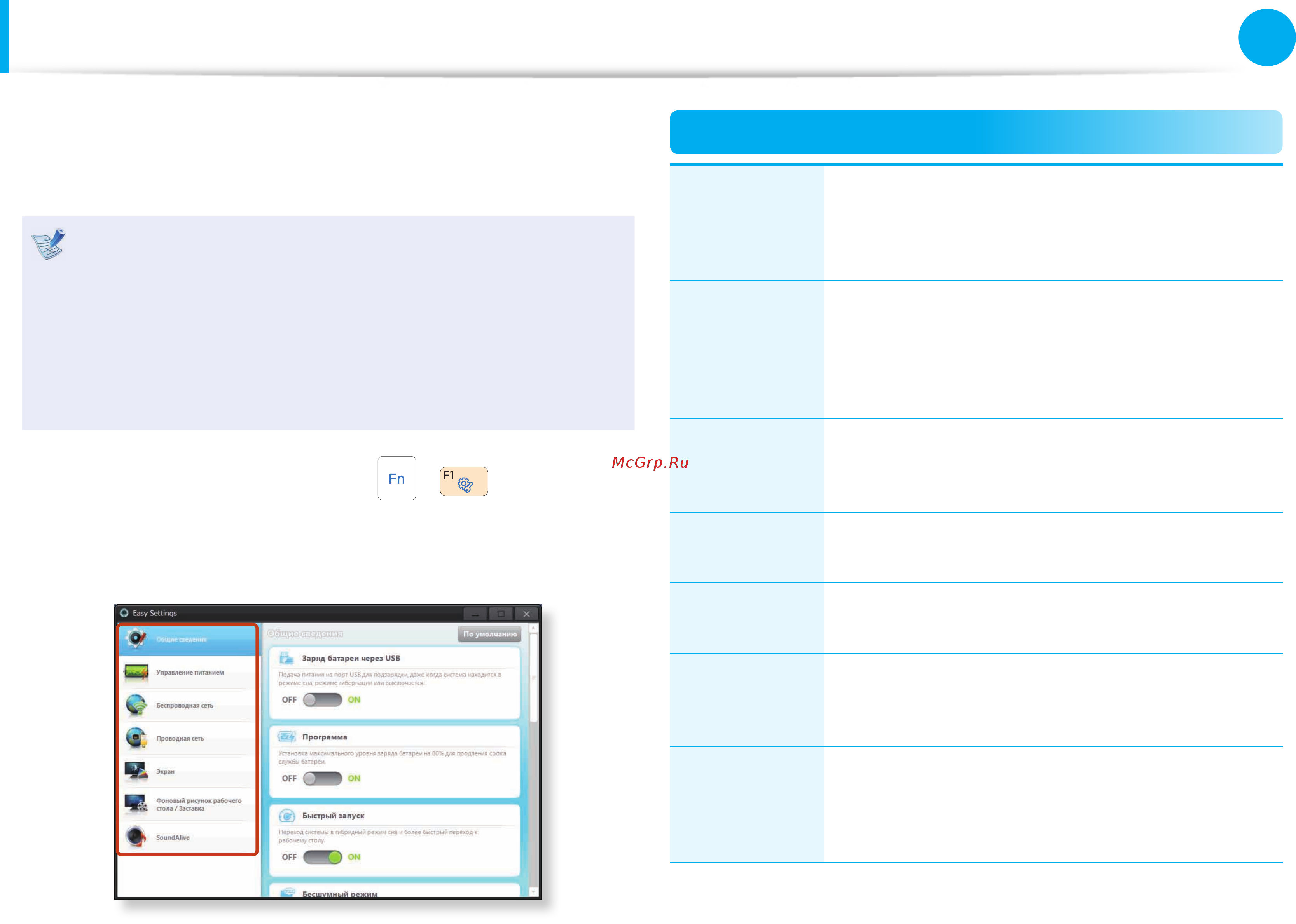 Samsung NP550P7C-S02RU [70/130] Easy setting