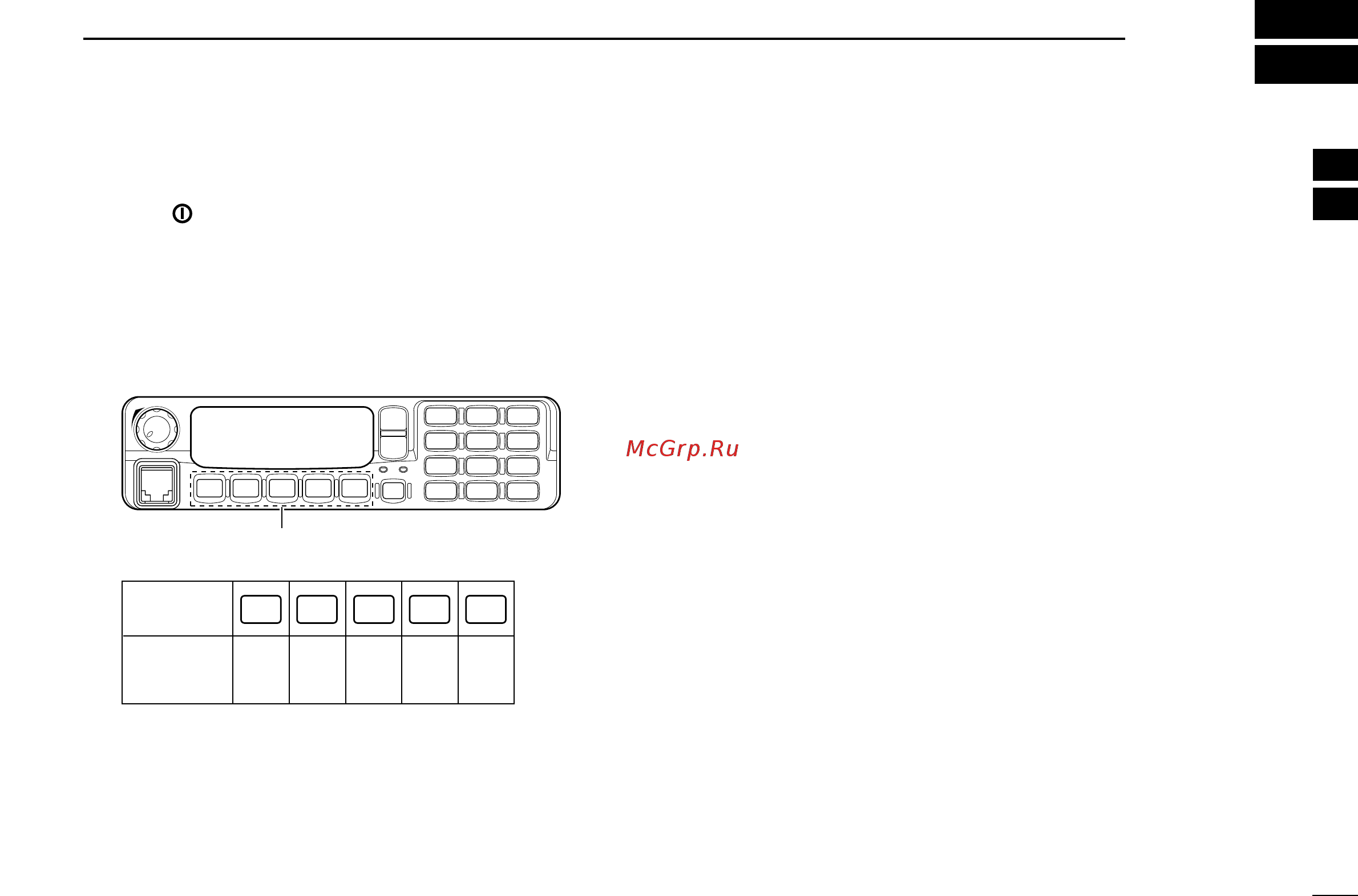 Icom IC-F1821 [13/36] Basic operation