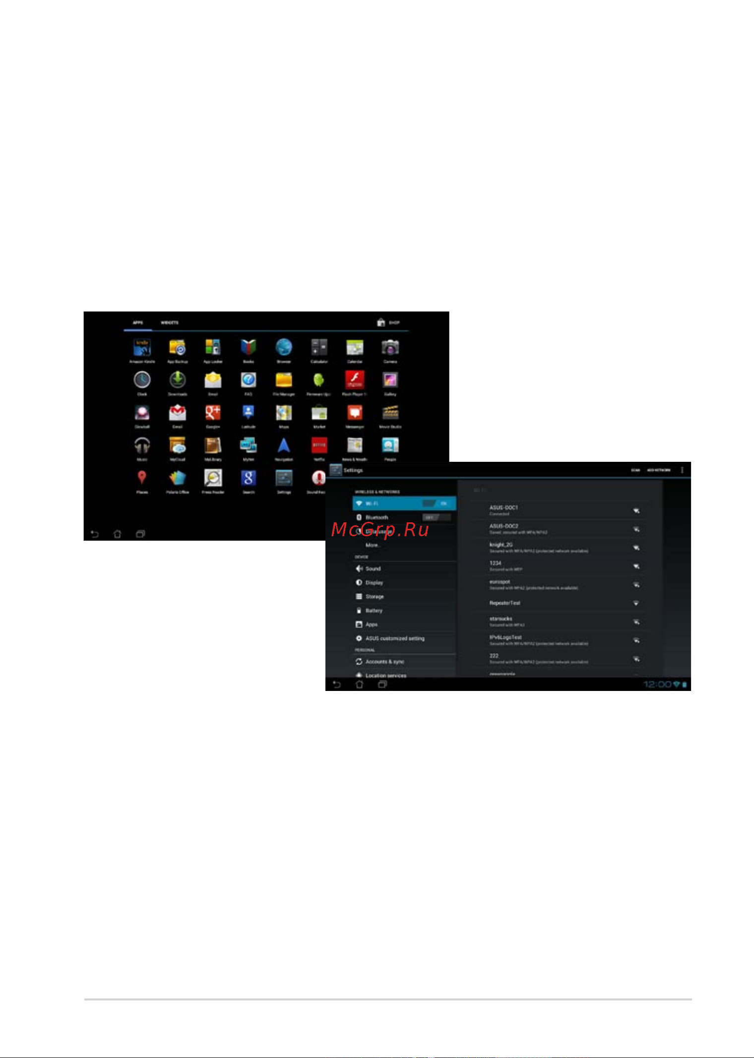 Asus TF700T-1I015A 64Gb Gold [27/89] Настройки