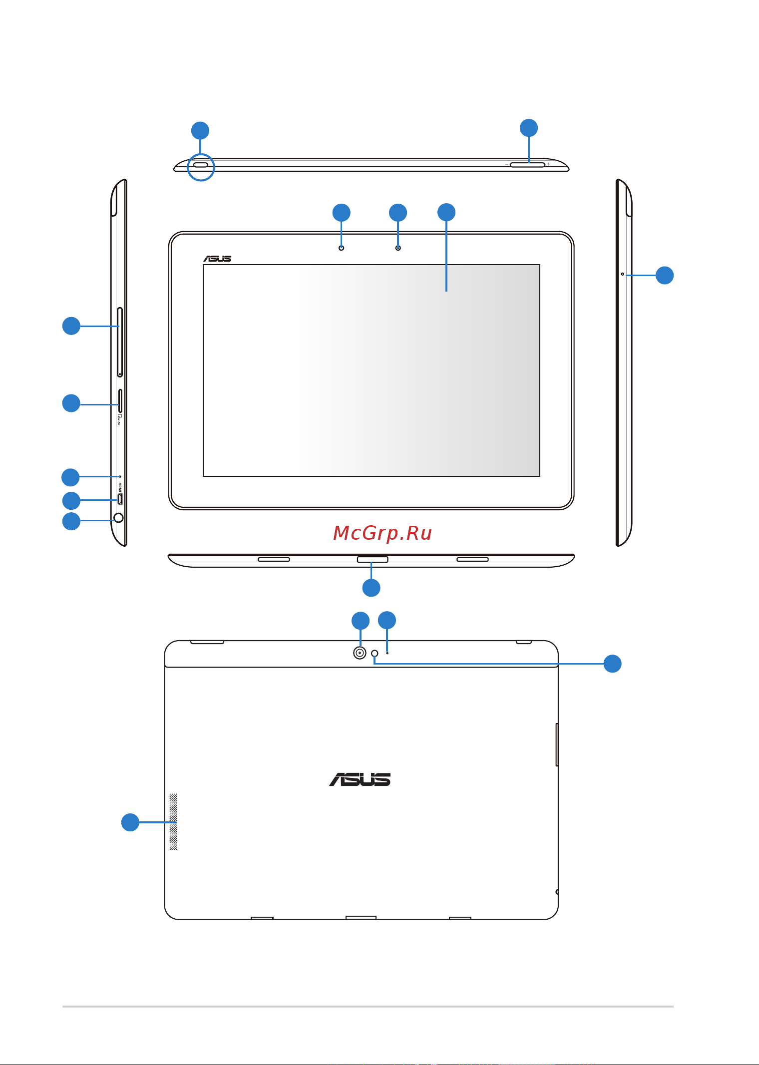 Asus Transformer Pad Infinity 700 64Gb Dock Grey [6/89] Данное устройство