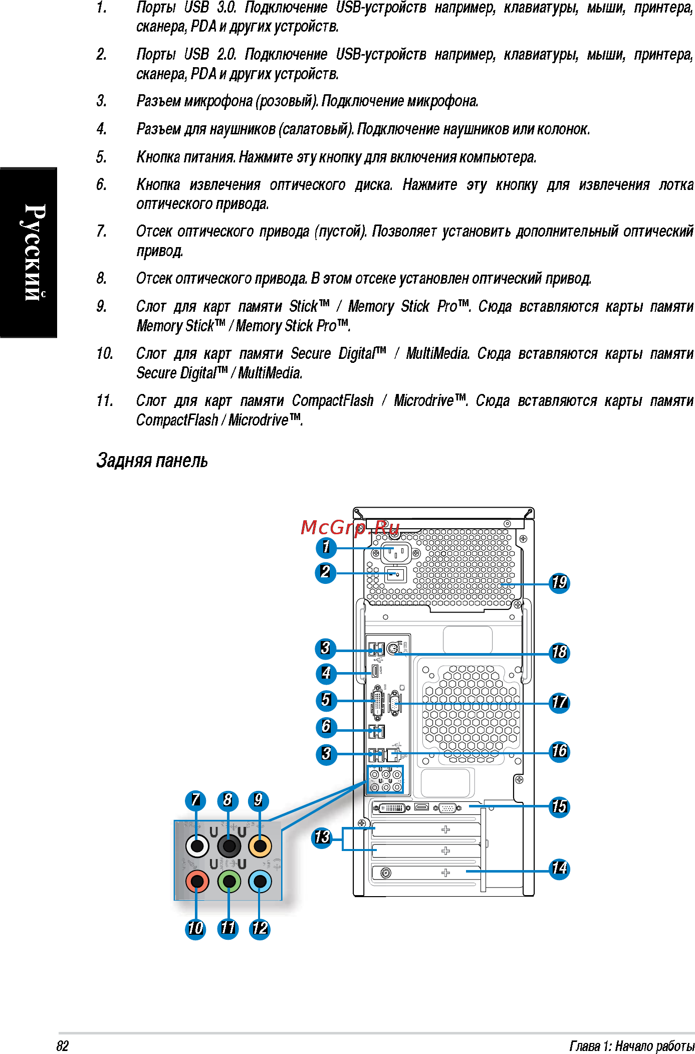 Asus CM6870 RU003O Инструкция по эксплуатации онлайн [12/70] 68792