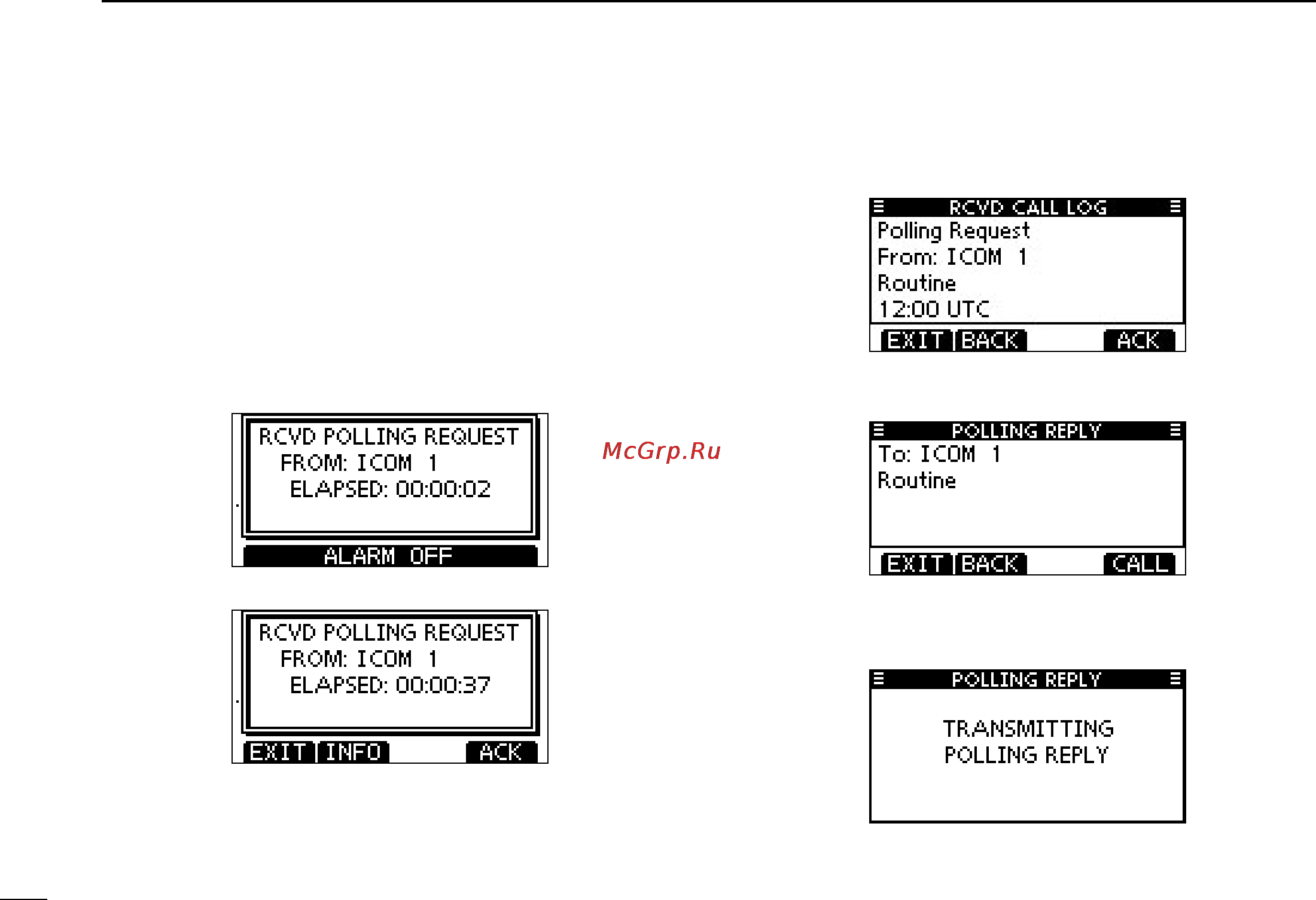 Icom IC-M424 [58/108] Dsc operation