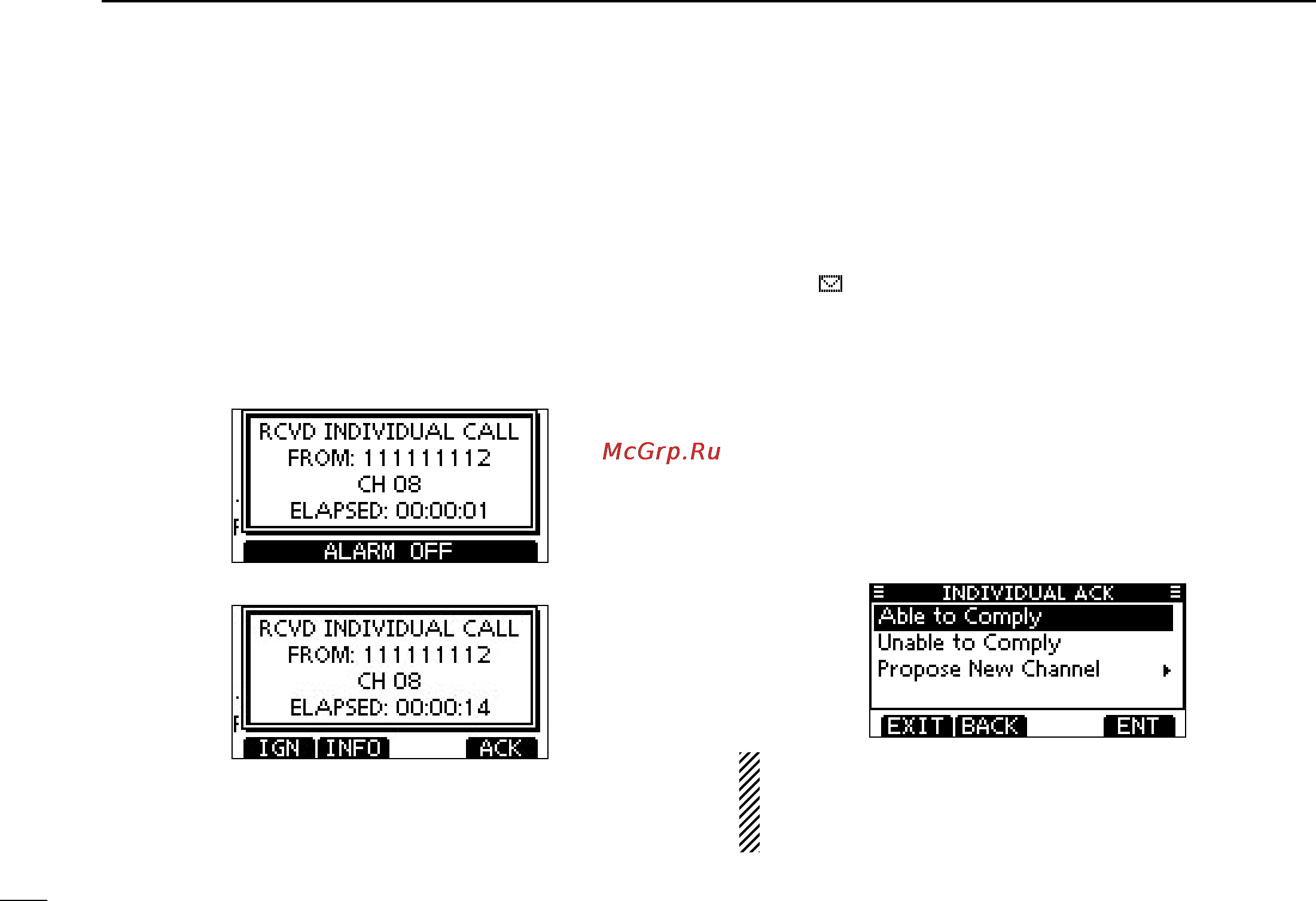 Icom IC-M424 [64/108] Dsc operation