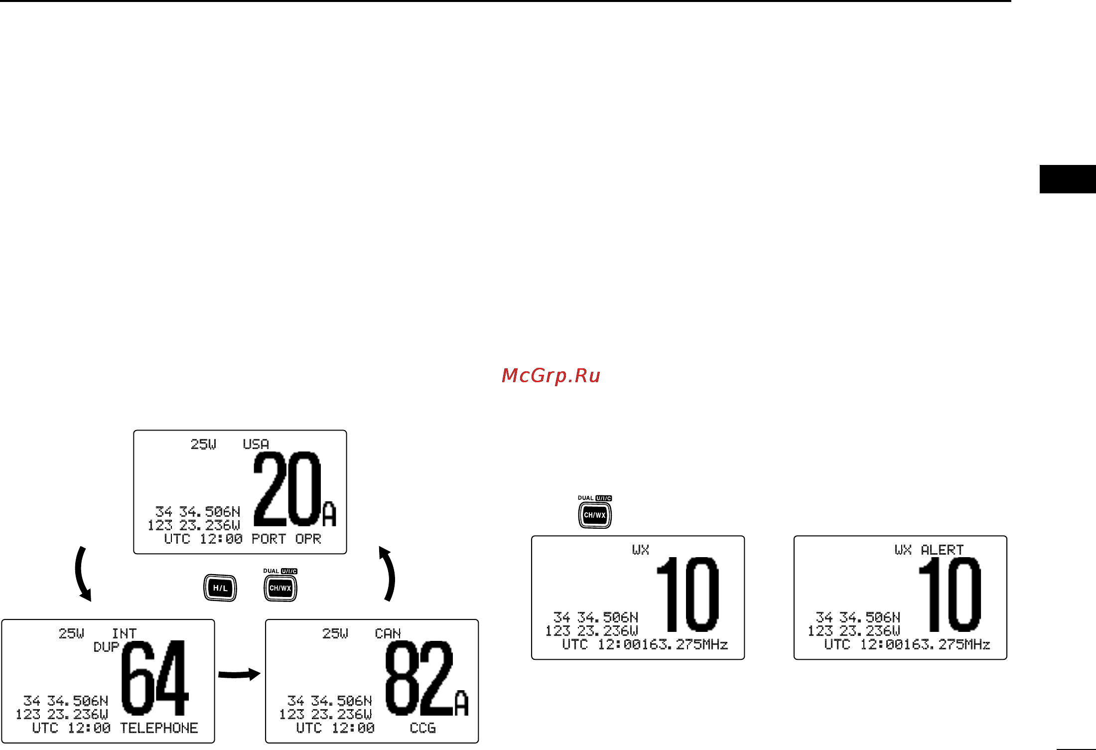Icom IC-M504 [13/80] Basic operation
