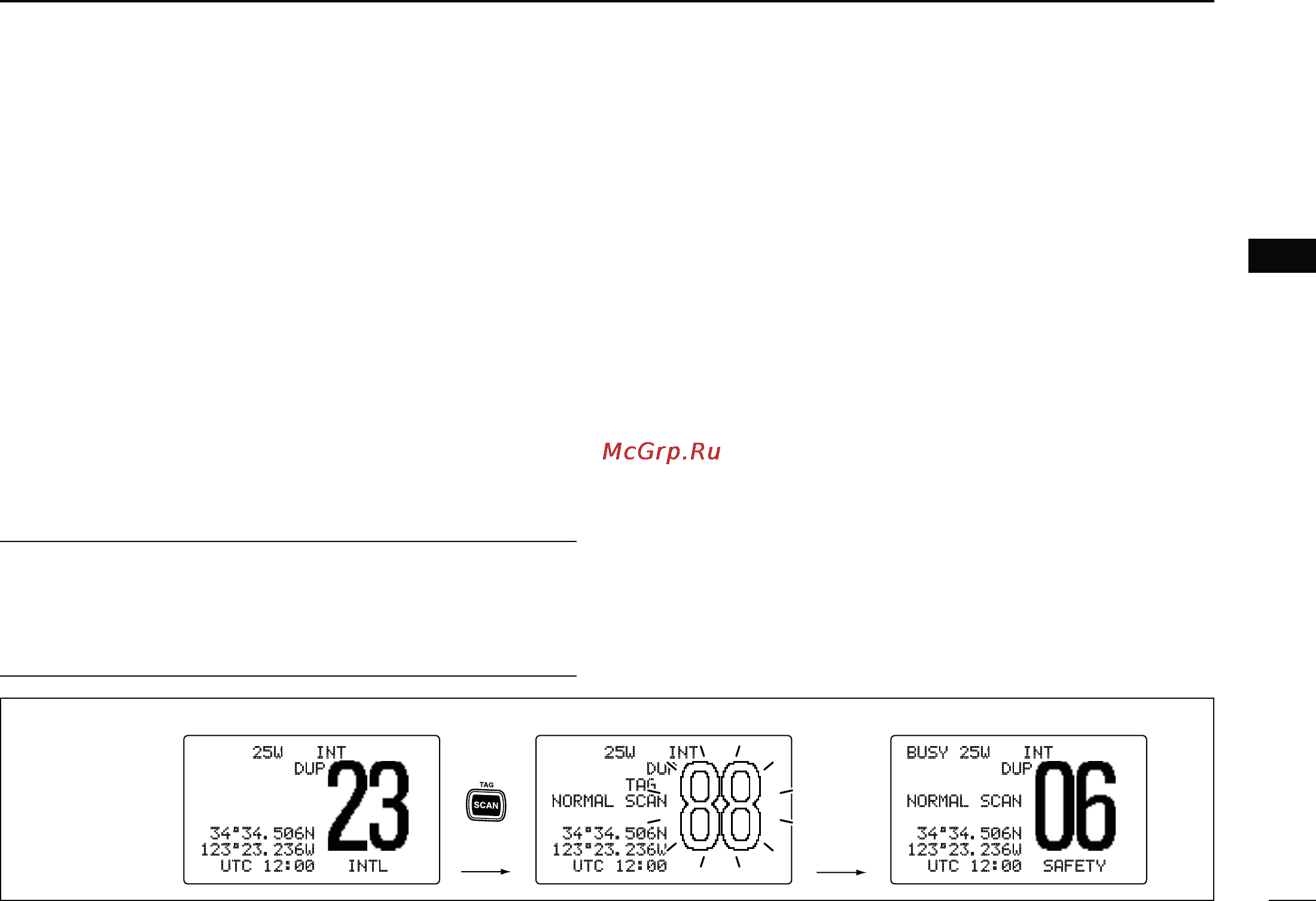 Icom IC-M504A [19/80] Setting tag channels