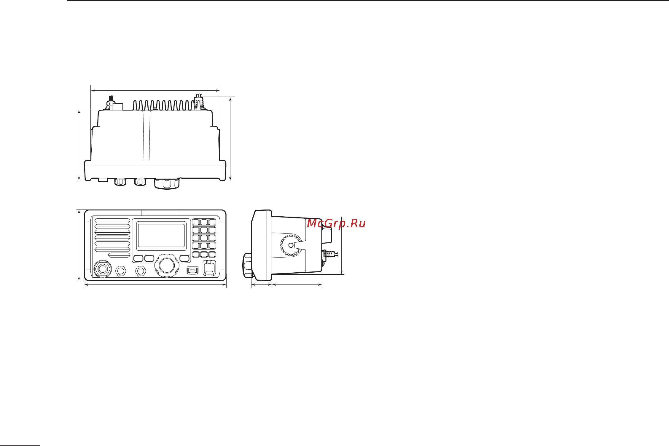 Icom IC-M604A [66/68] Options