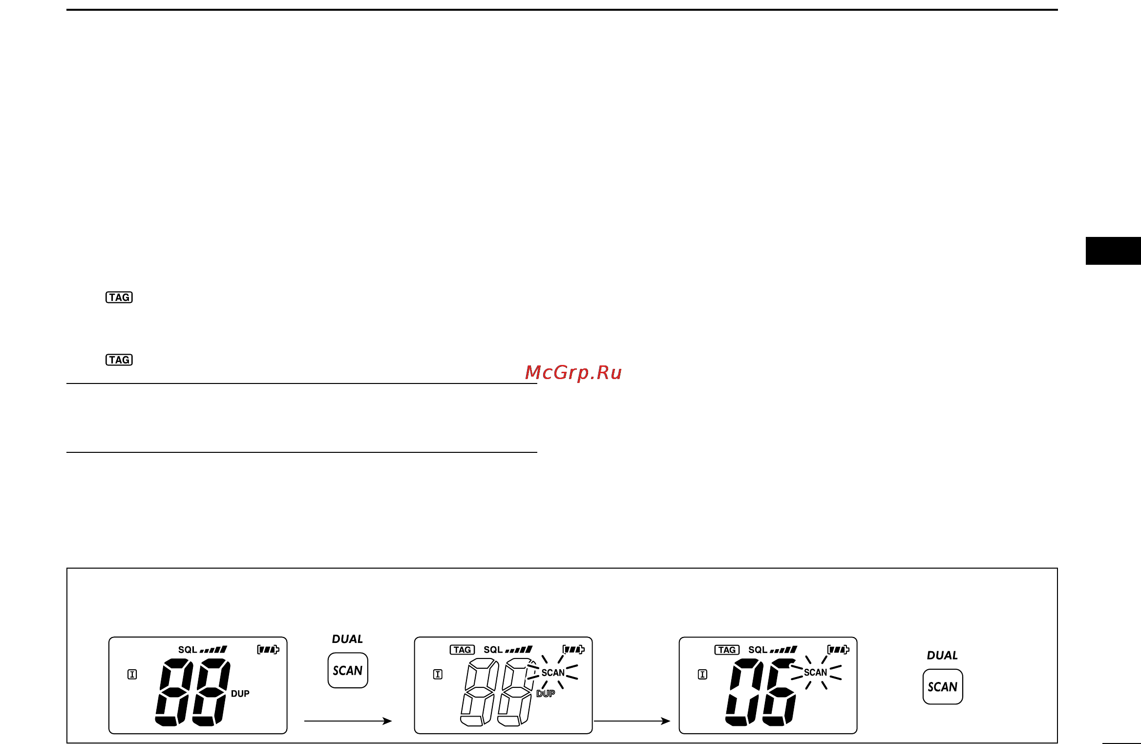Icom IC-M90 [19/40] I setting tag channels