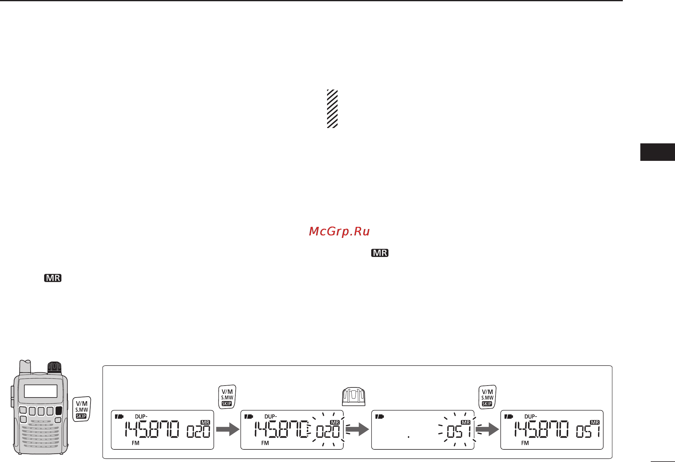 Icom IC-R6 [37/96] Copying memory contents