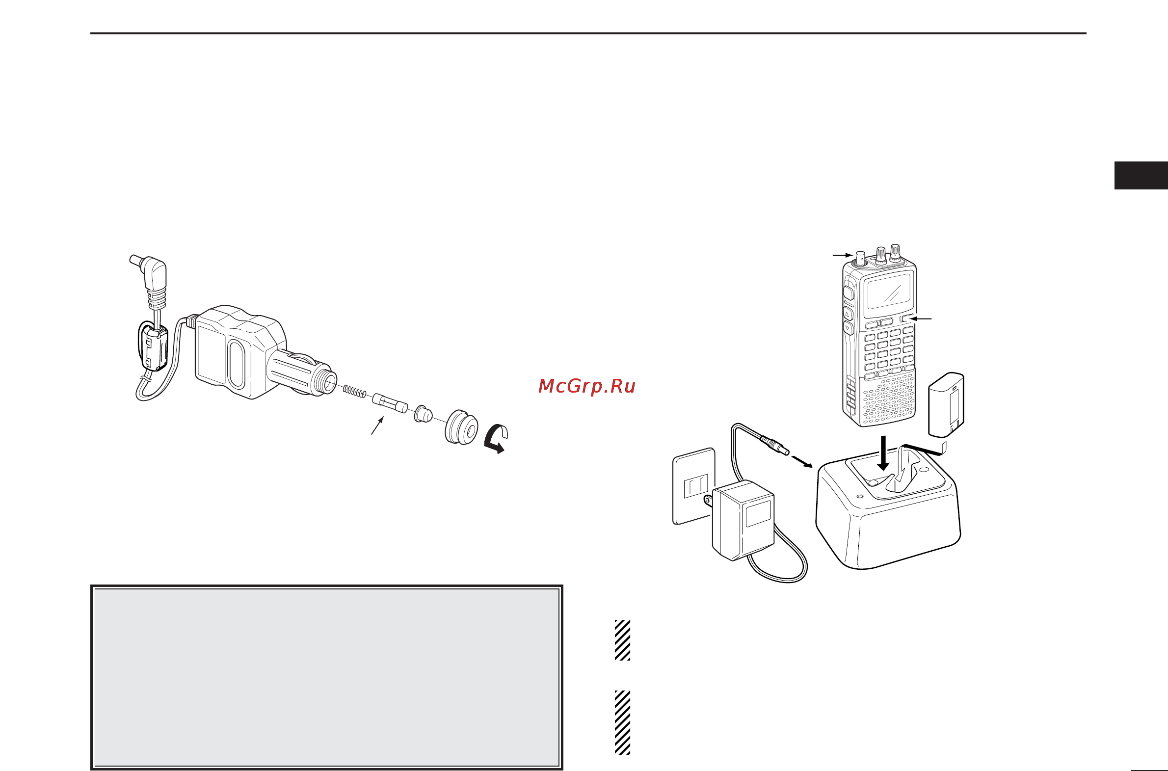 Icom IC-R20 [23/108] Battery installation charging