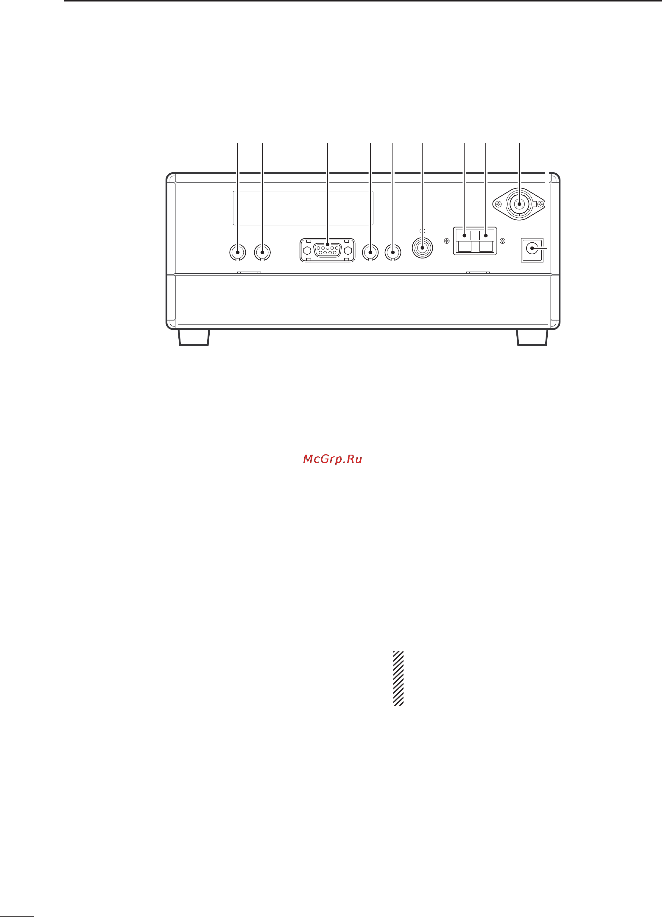 Icom IC-R75 [10/48] Rear panel