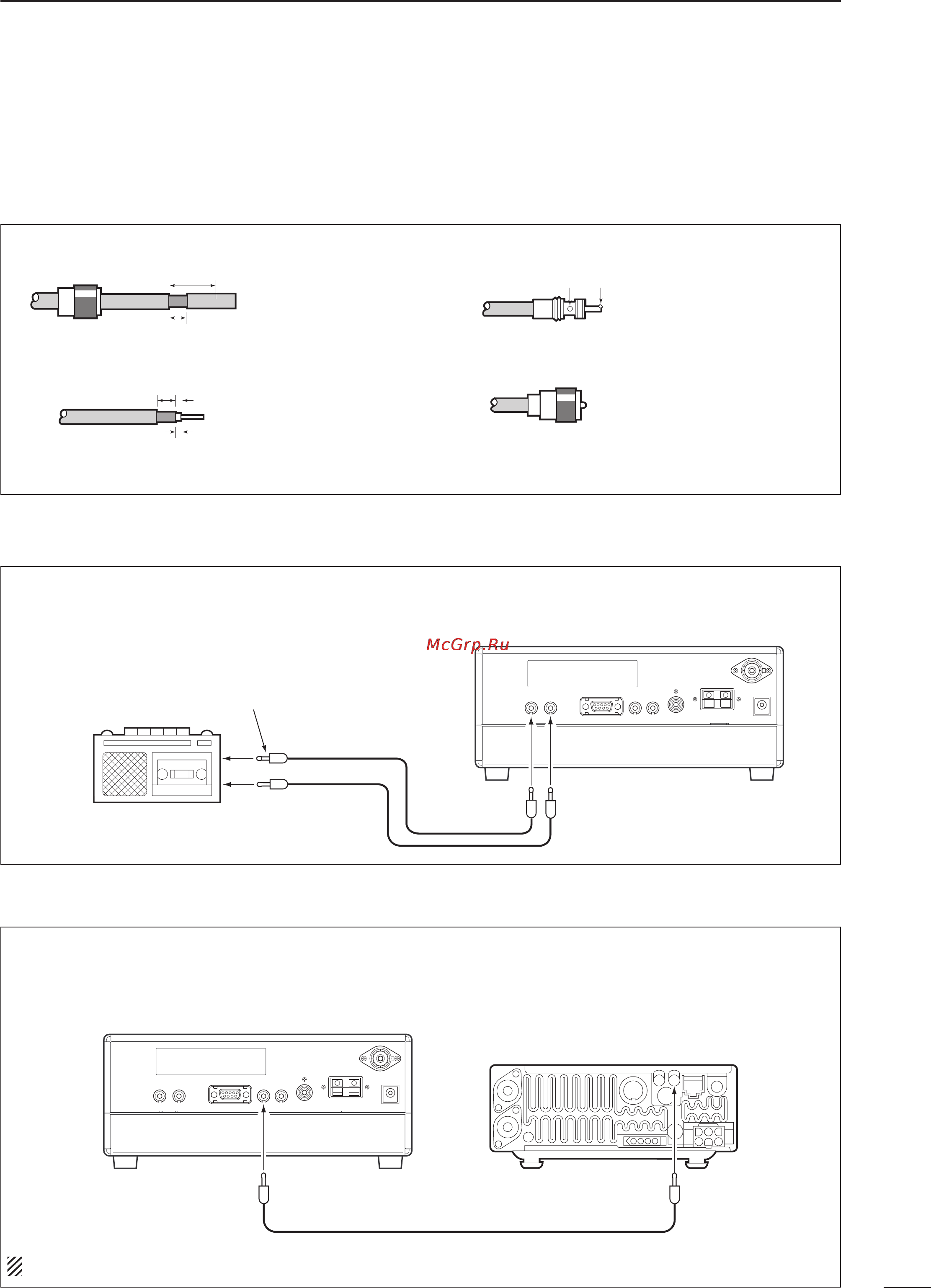 Icom IC-R75 [13/48] Antenna connection