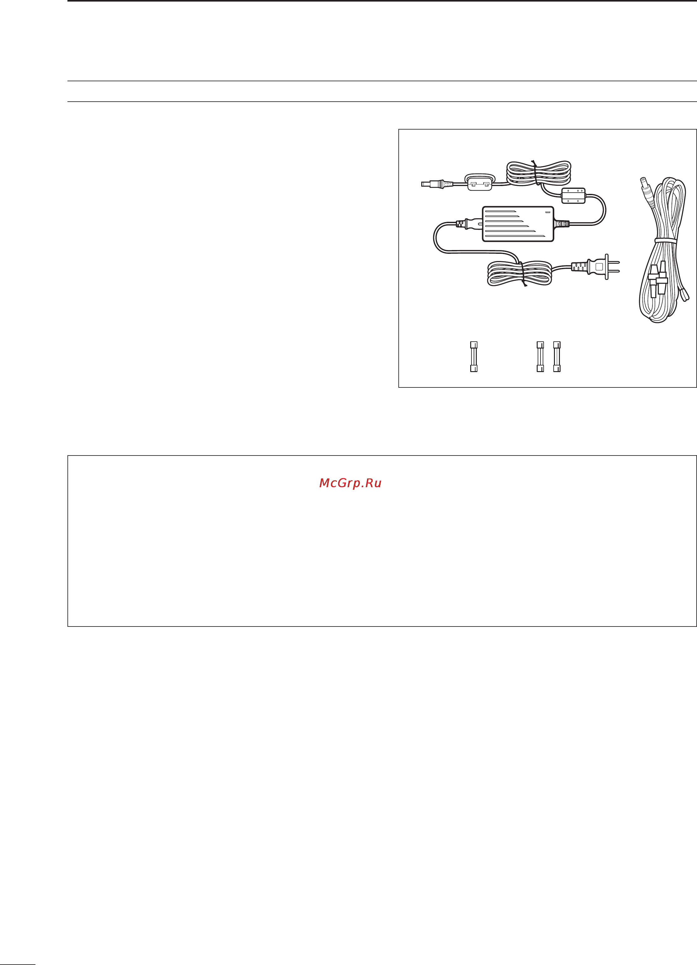 Icom IC-R75 [4/48] Supplied accessories