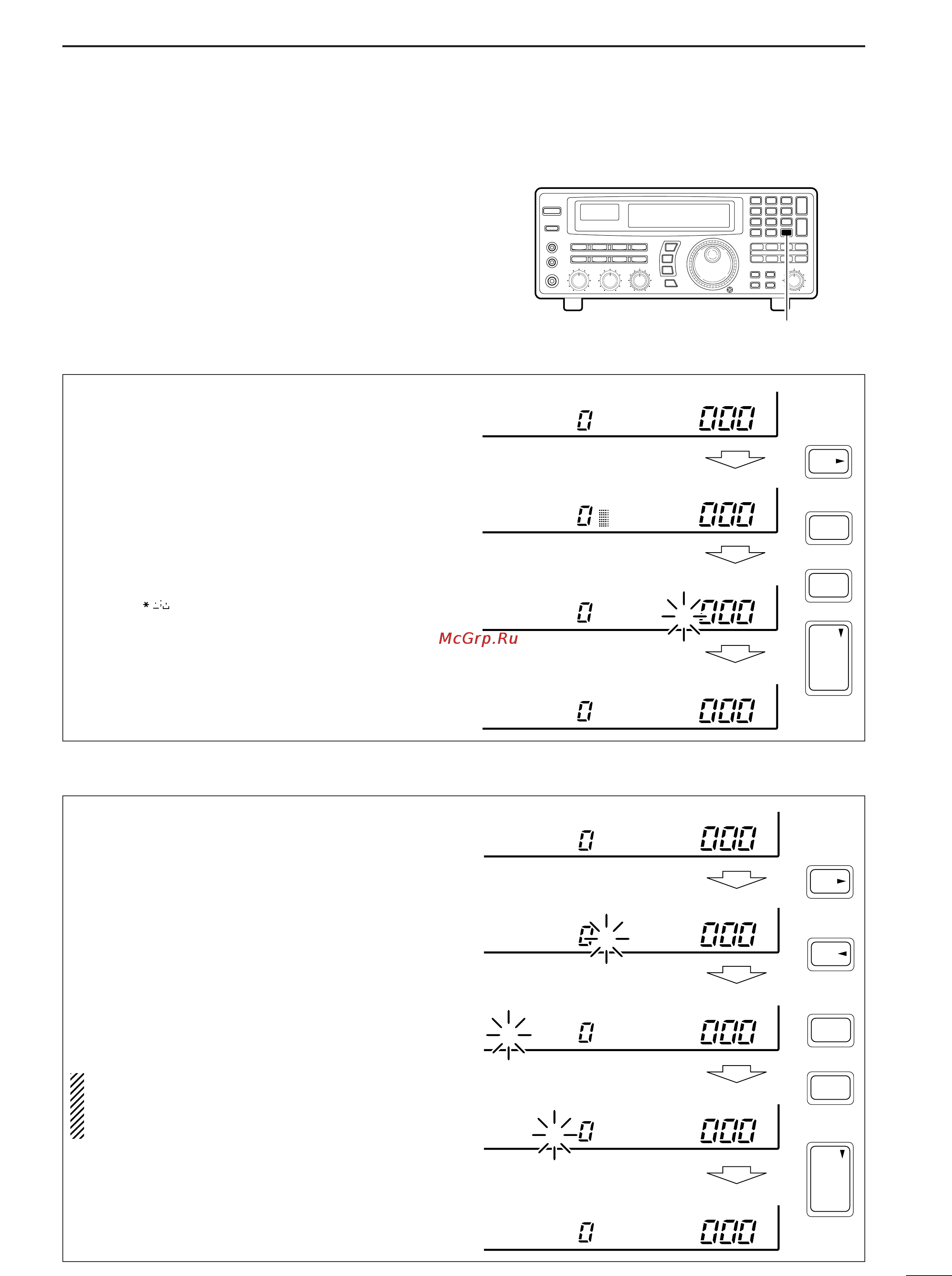 Icom IC-R8500 [23/48] I channel bank names