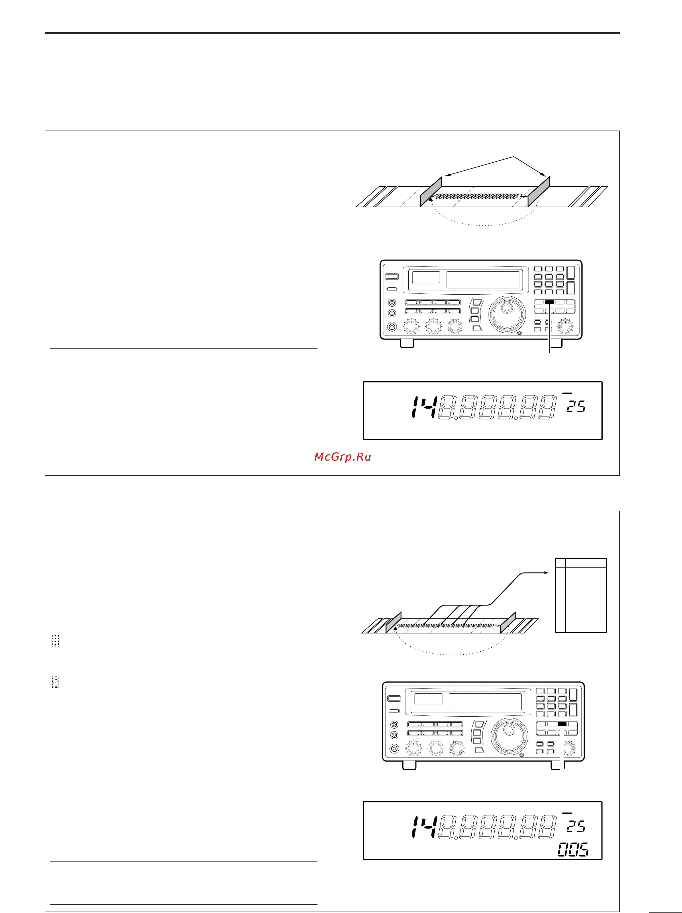 Icom IC-R8500 [27/48] D programmed scan d auto memory write scan