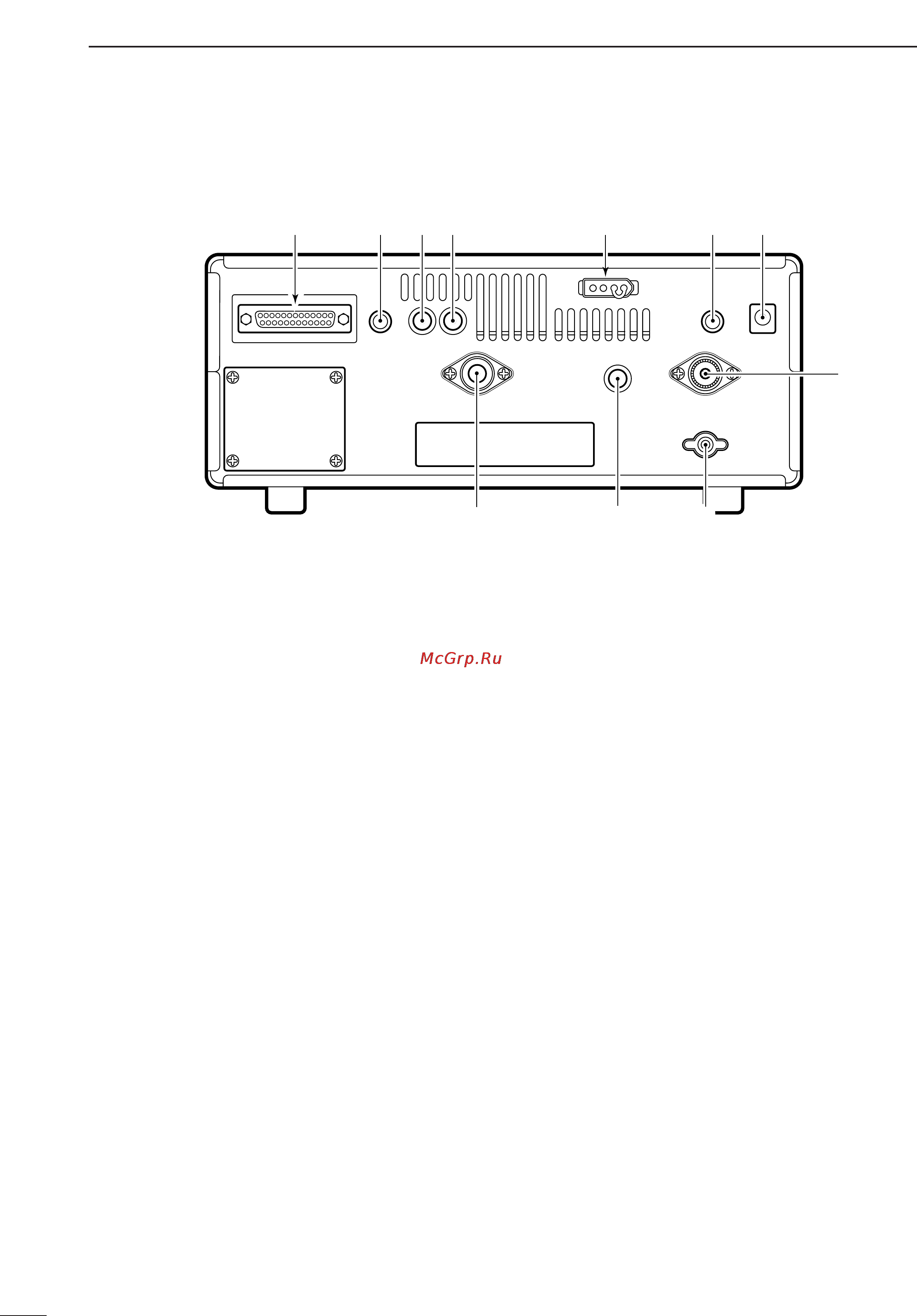 Icom IC-R8500 [8/48] I rear panel