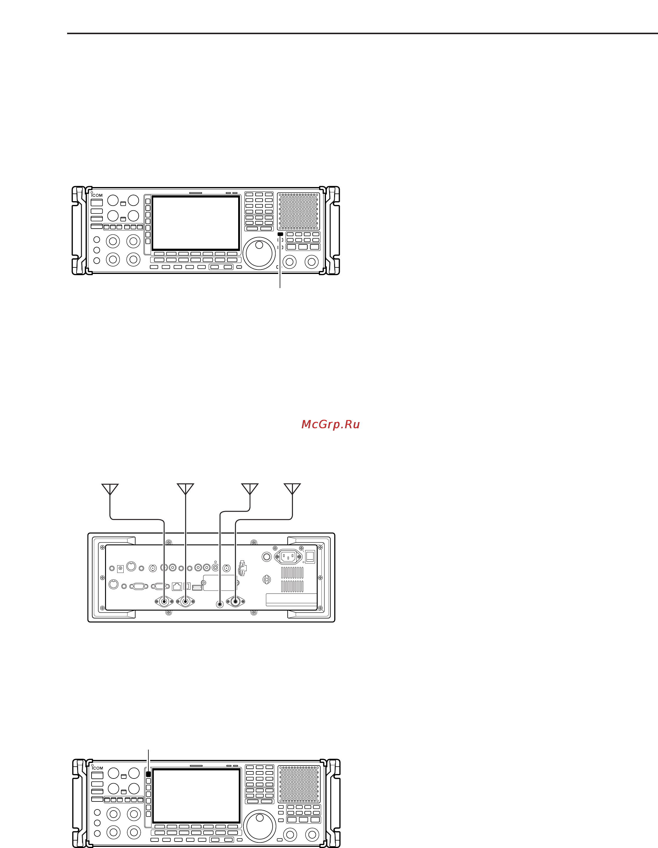 Icom IC-R9500 [123/194] Antenna selection