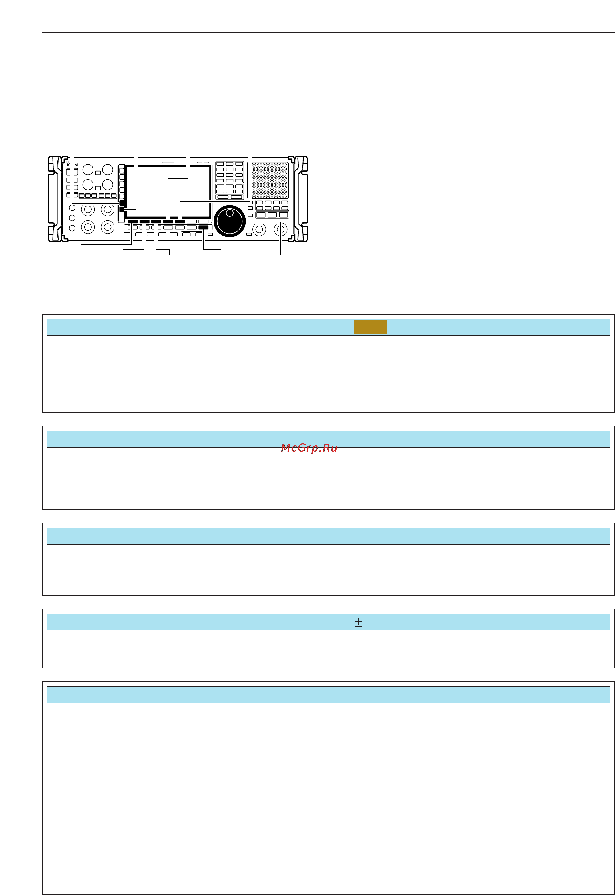 Icom IC-R9500 [126/194] Time set mode