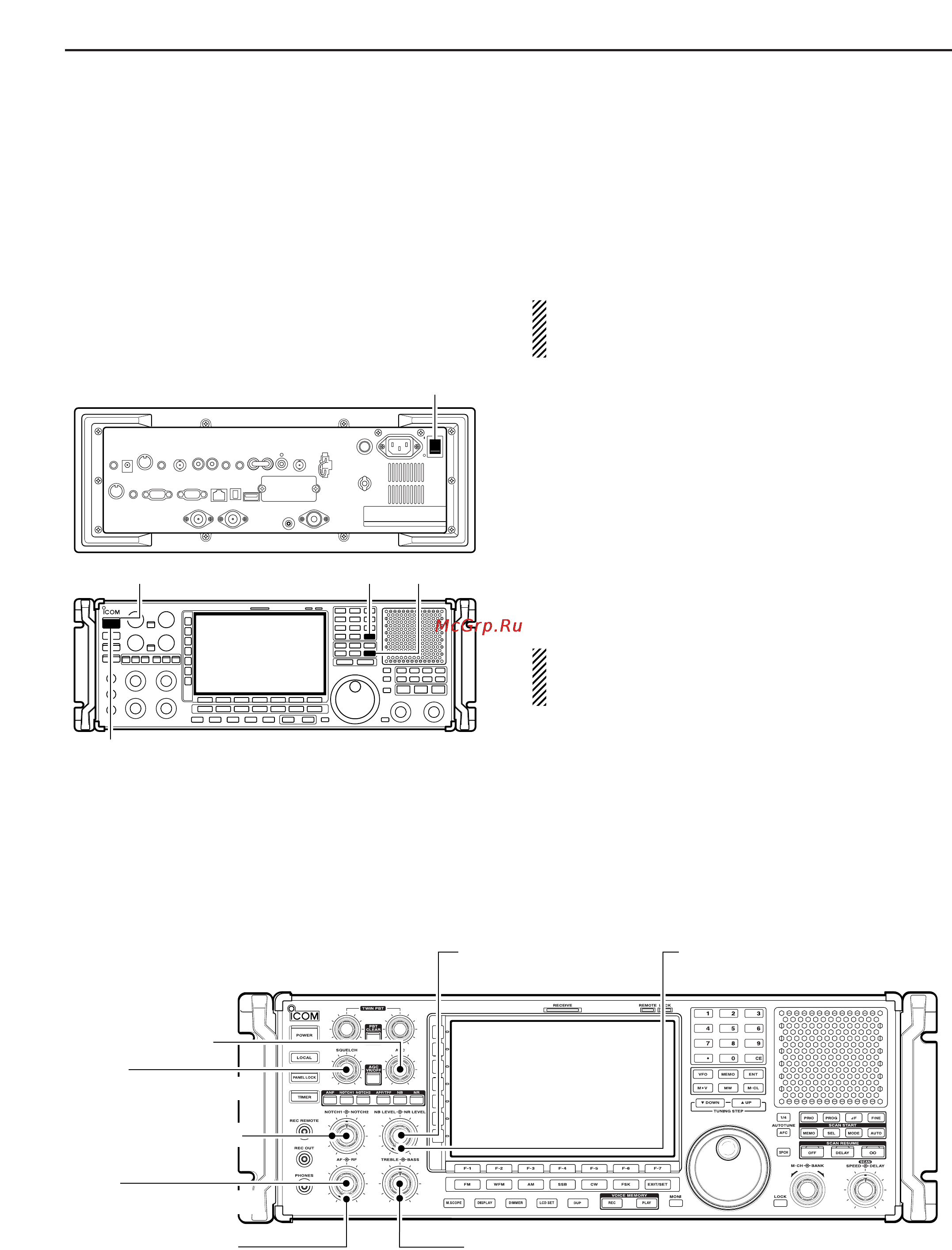 Icom IC-R9500 [38/194] Initial settings