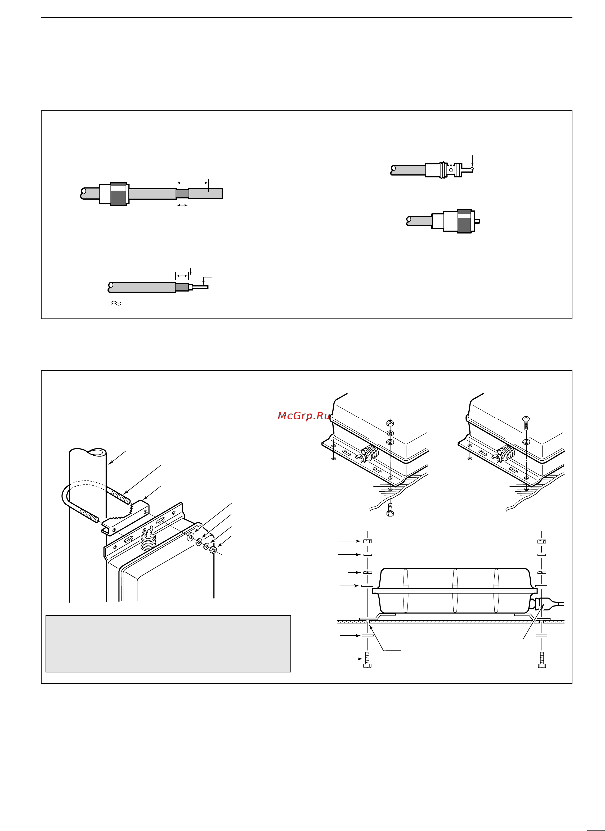 Icom AT-140 [7/12] Mounting on a ﬂat surface