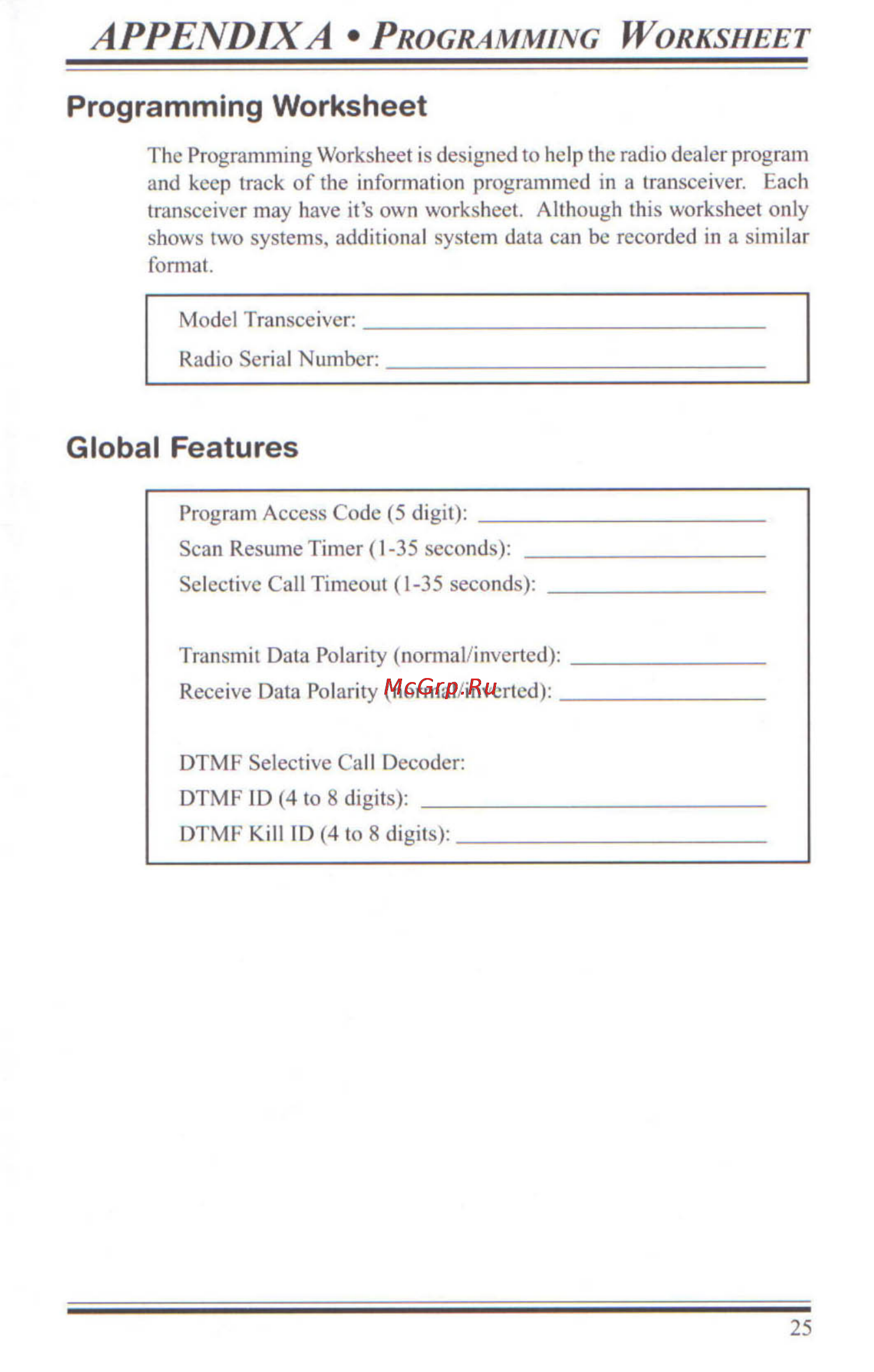 Icom UT-111 [28/30] Appendix a