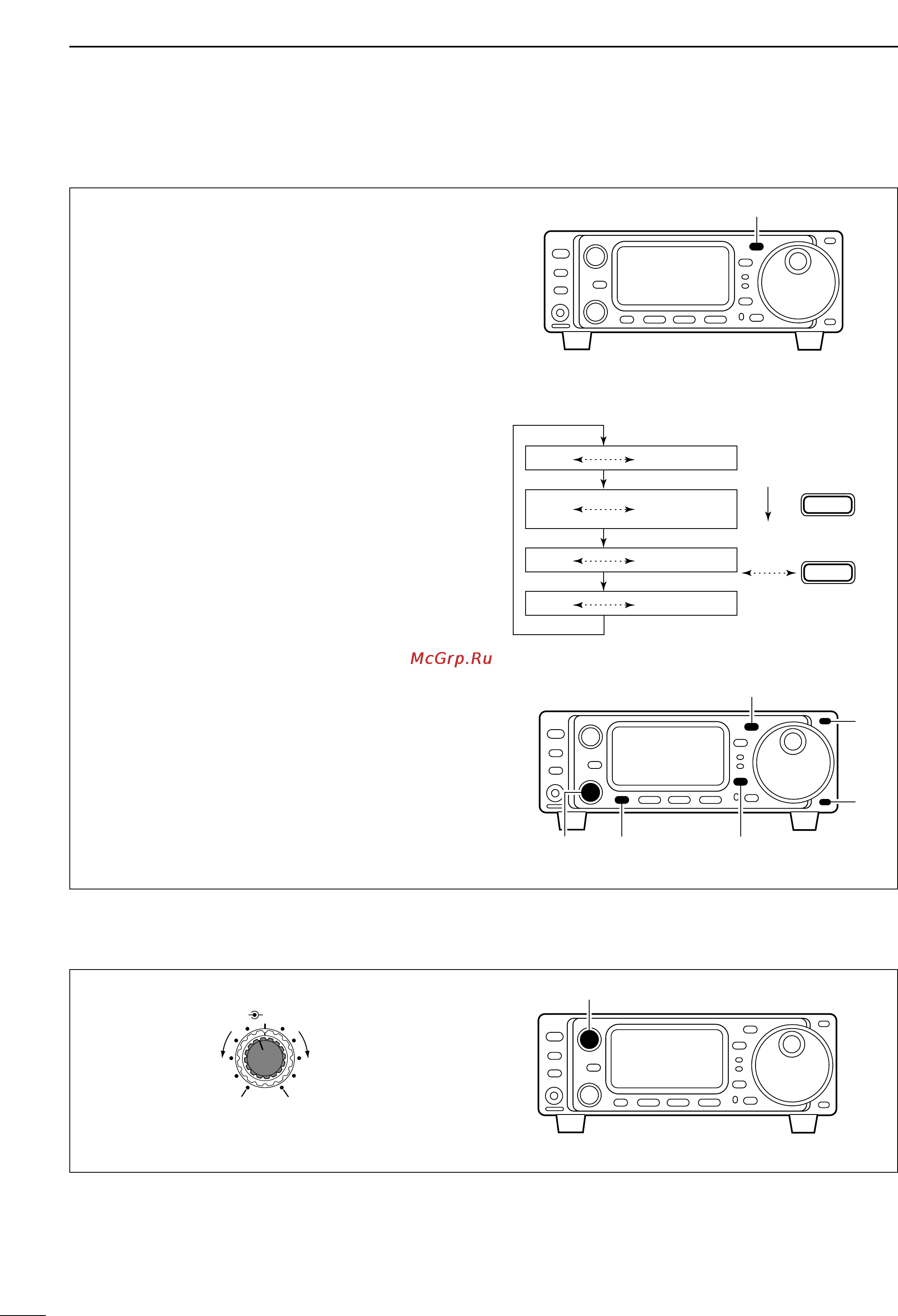 Icom IC-703 [38/112] I operating mode selection