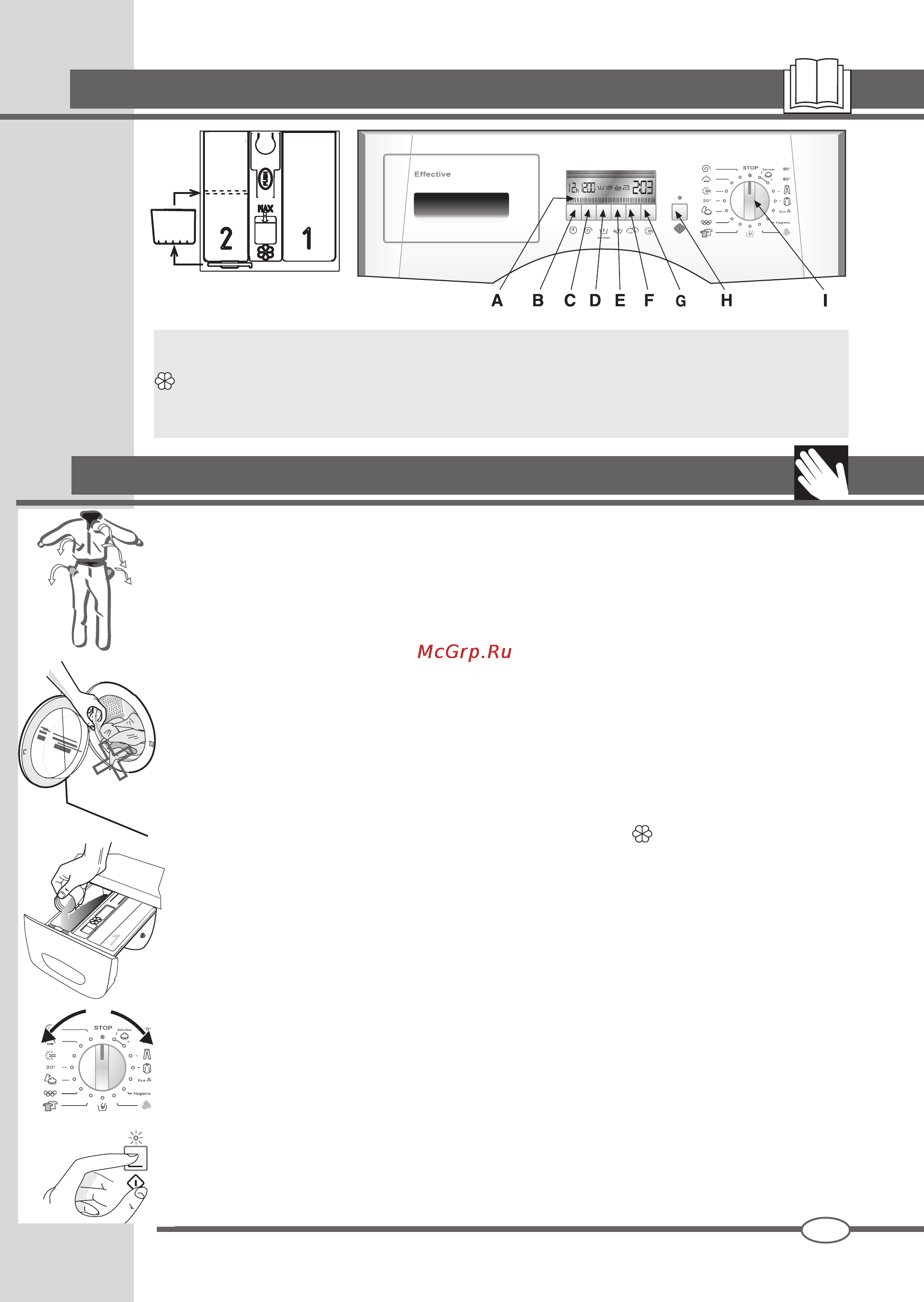 Ardo WDN 1495 LW [15/68] Laver correctement