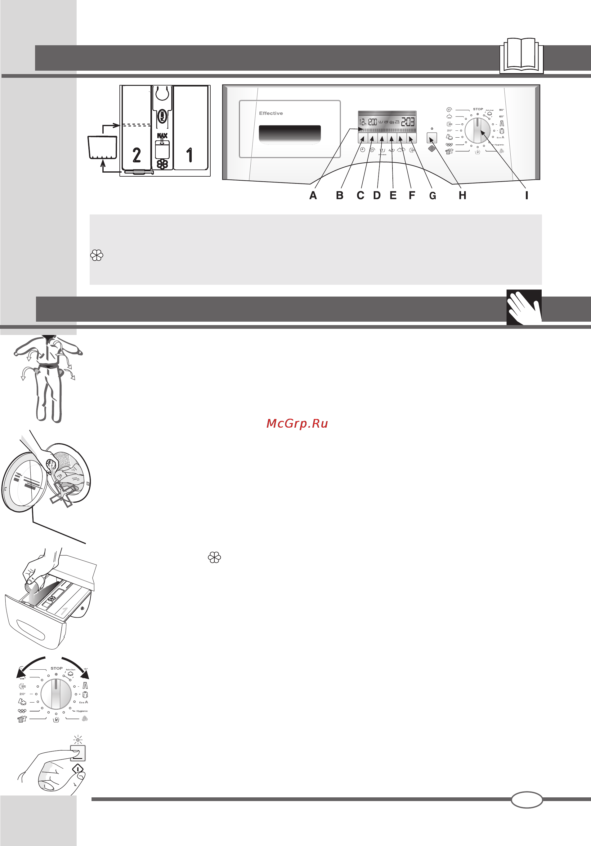 Ardo WDN 1495 LW [3/68] Guida al lavaggio