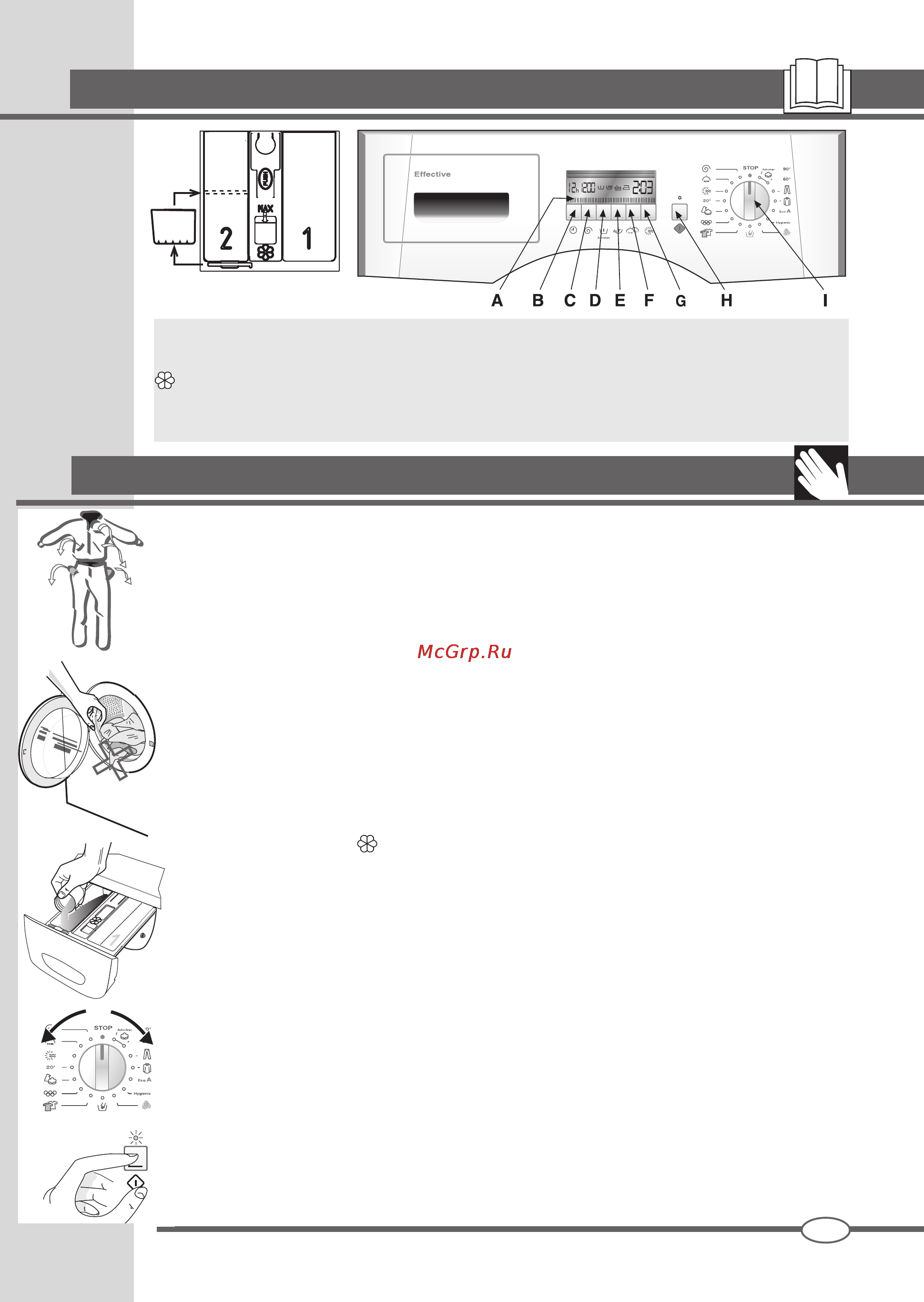 Ardo WDN 1495 LW [59/68] Ghid pentru spalare