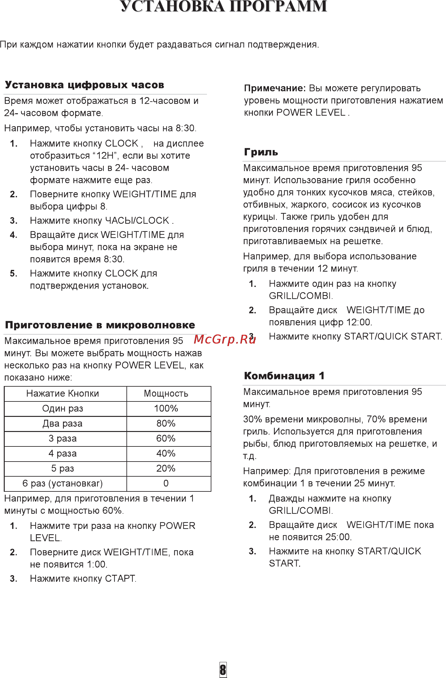 Ardo MWB23FG Инструкция по эксплуатации онлайн [9/17] 68911