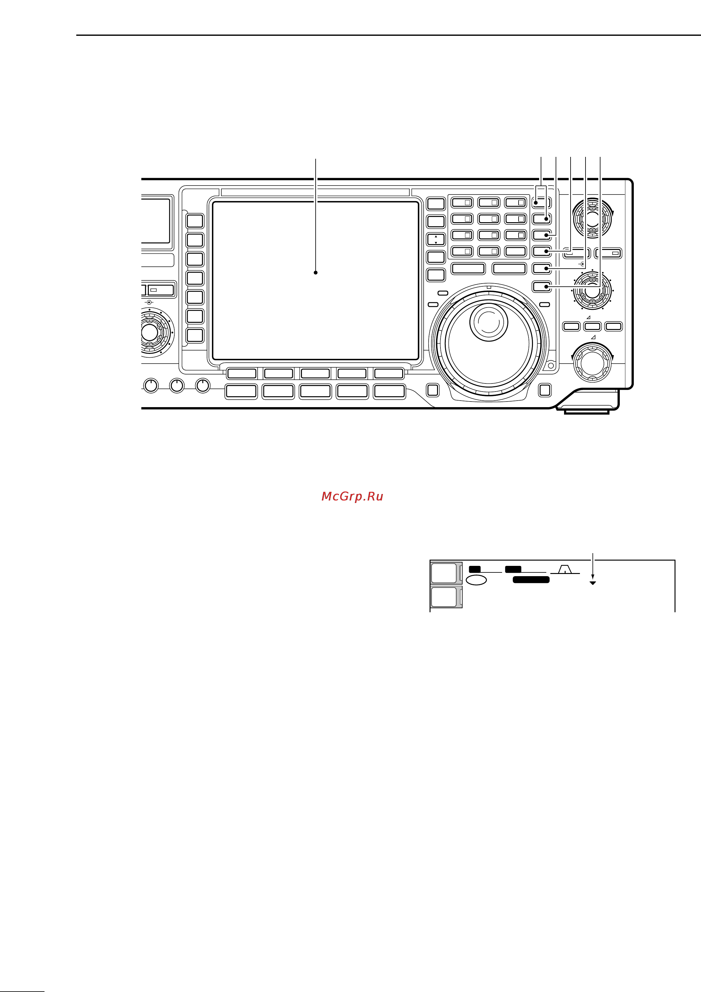 Icom IC-756PRO [10/84] I front panel