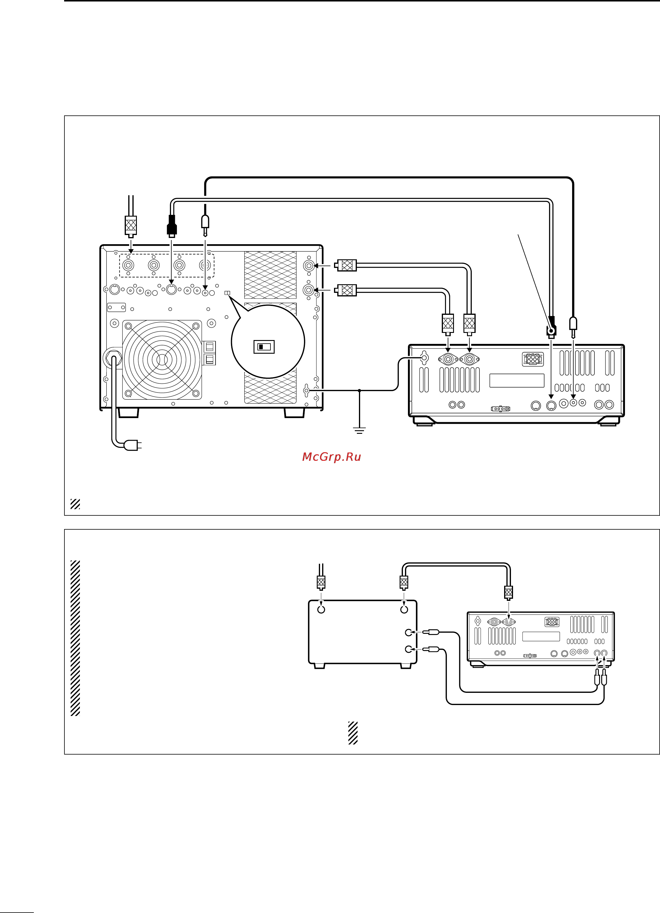 Icom IC-756PROII [20/88] I linear ampliﬁer connections