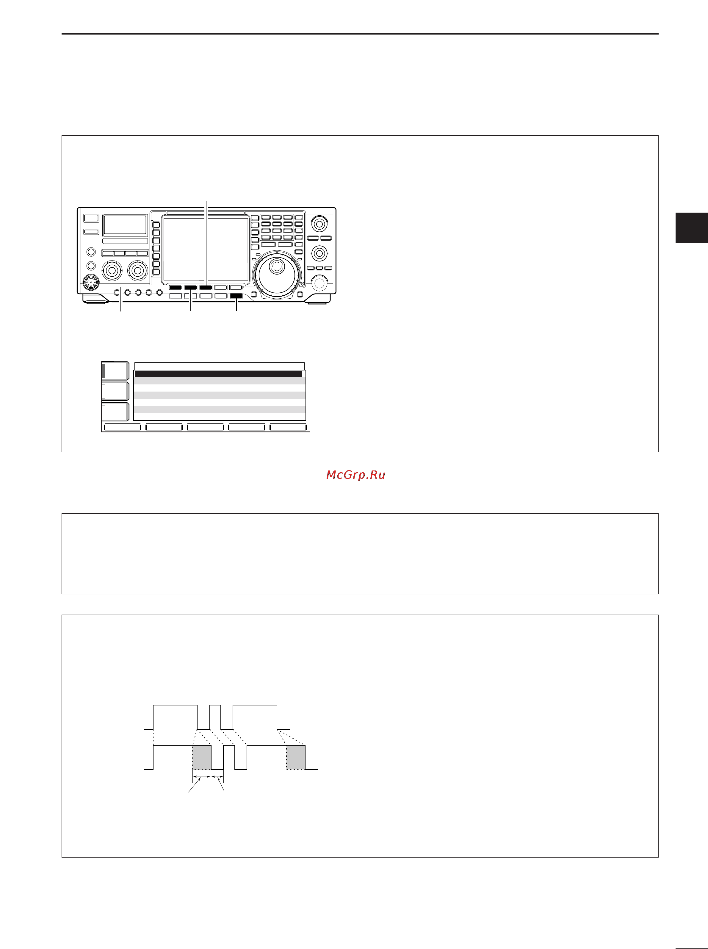 Icom IC-756PROIII [47/124] D keyer set mode