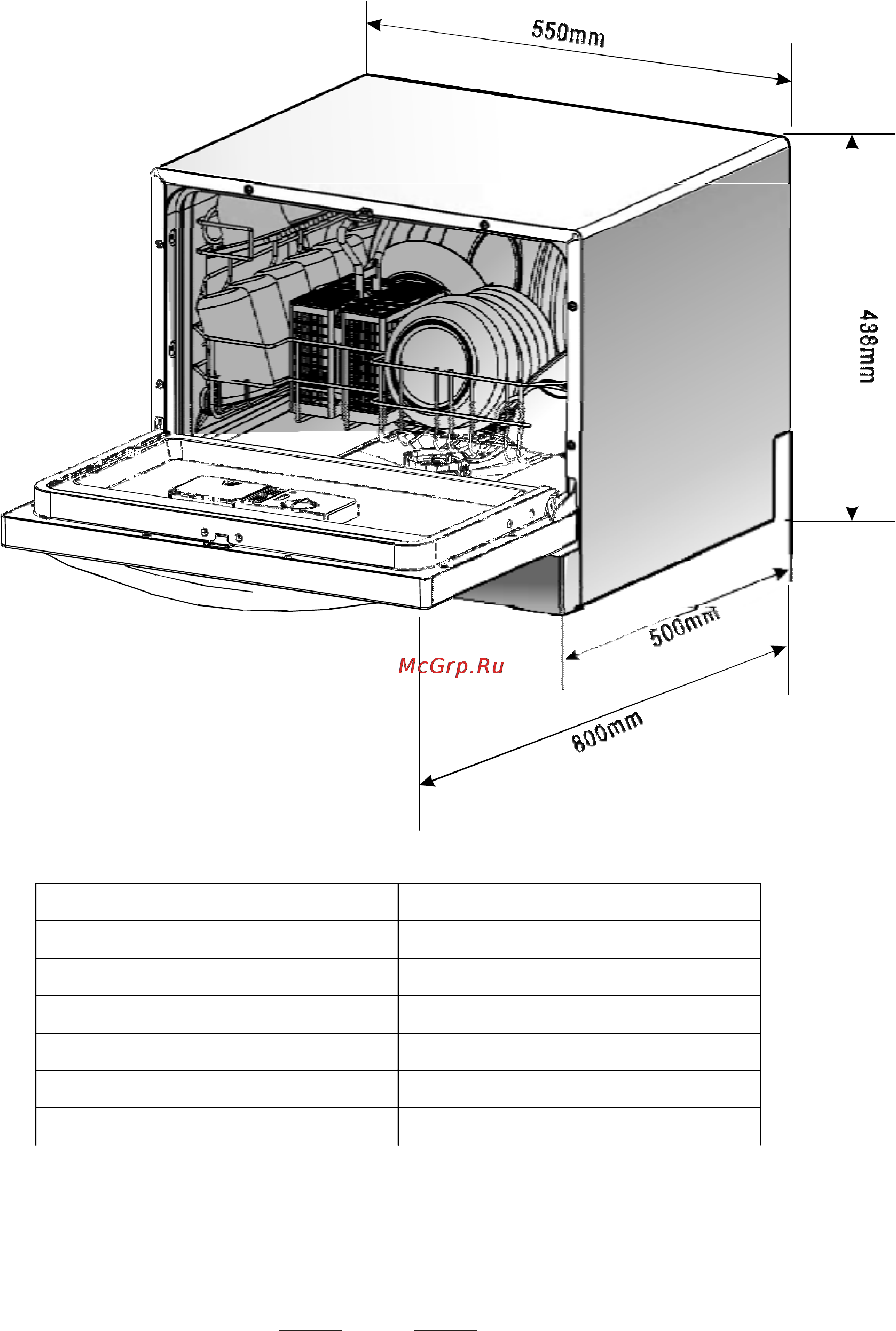Ardo DWC06S5B [24/25] Техническая информация