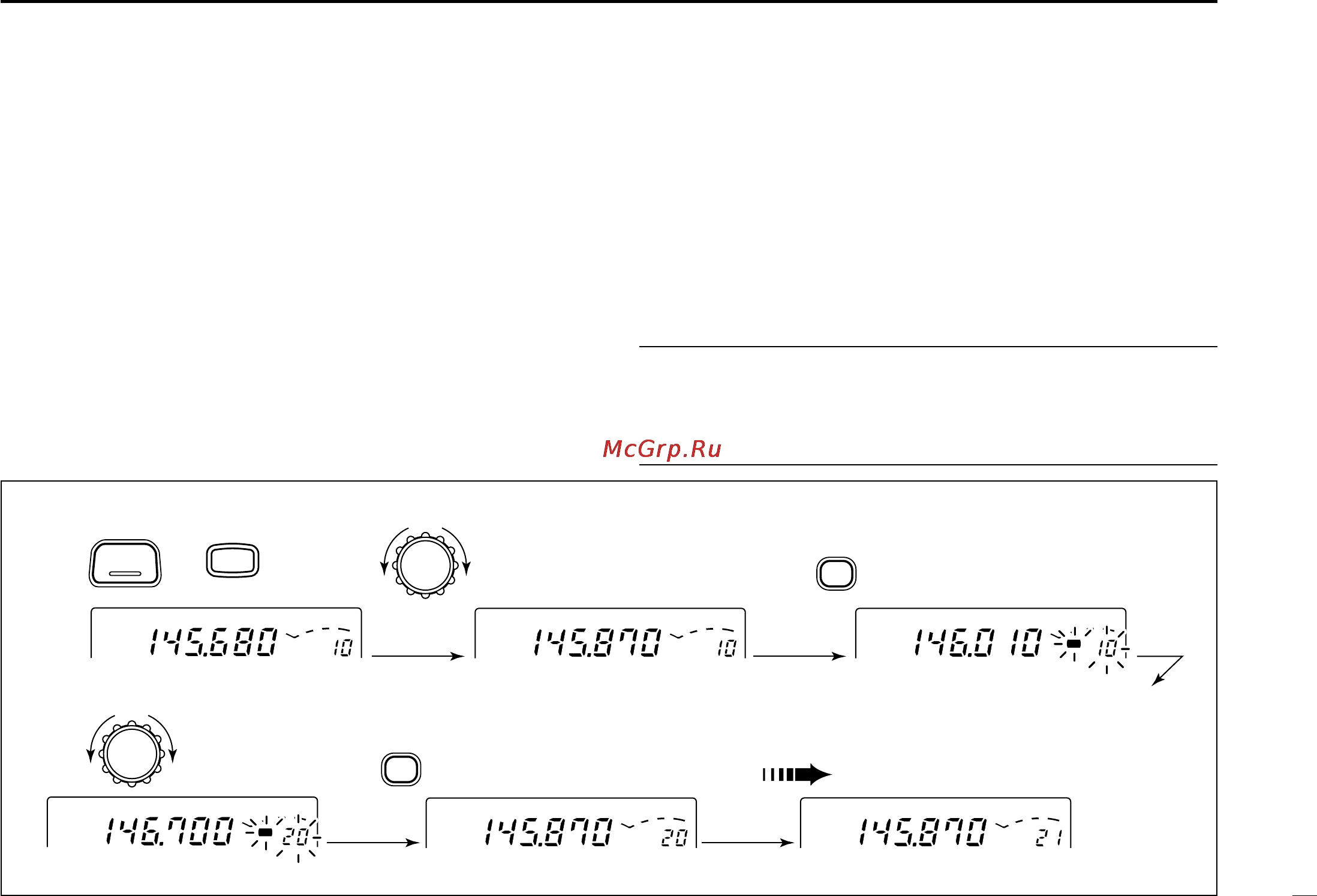 Icom IC-207H [35/80] I programming a memory channel
