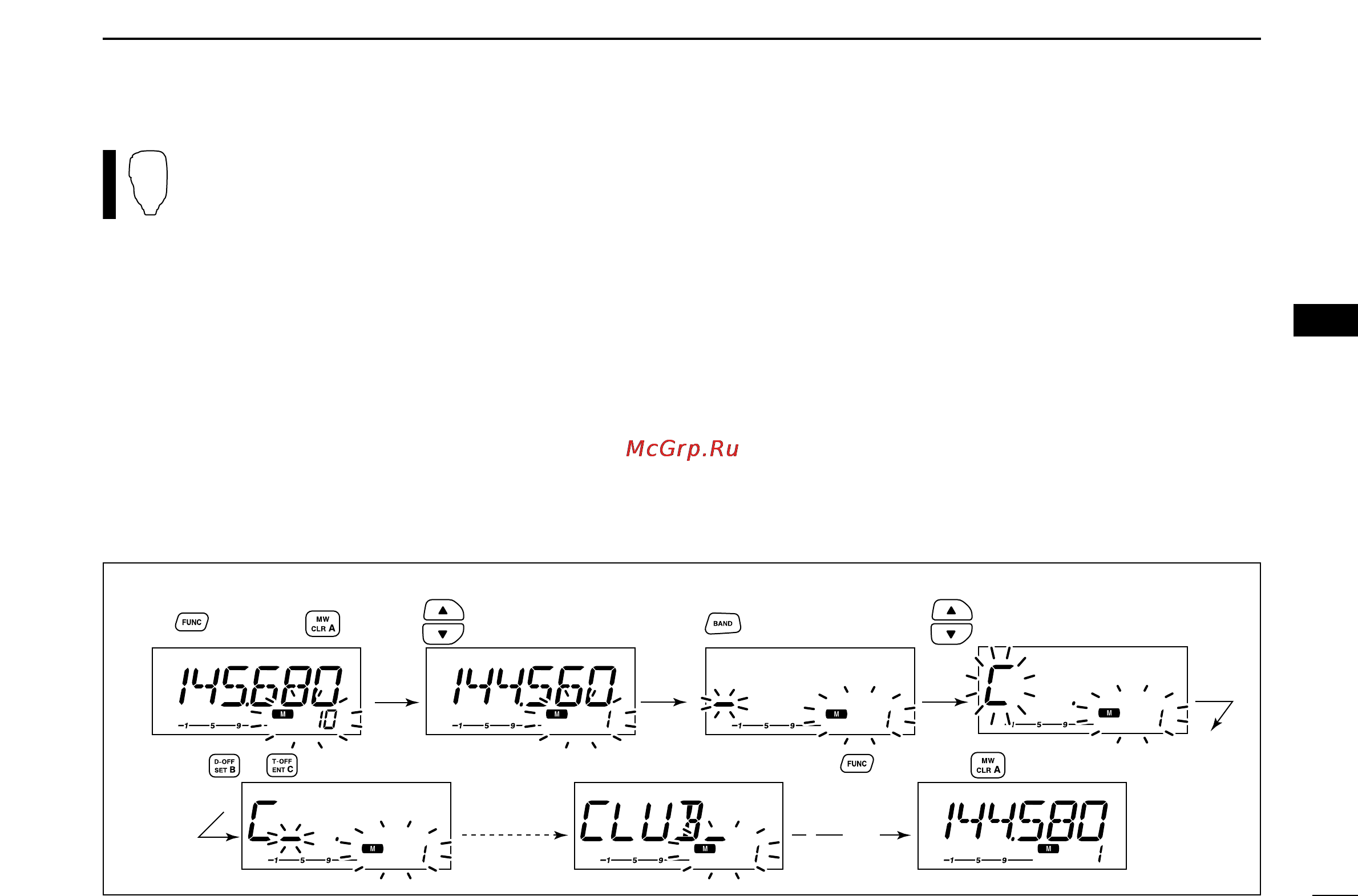 Icom IC-208H [47/96] Memory operation