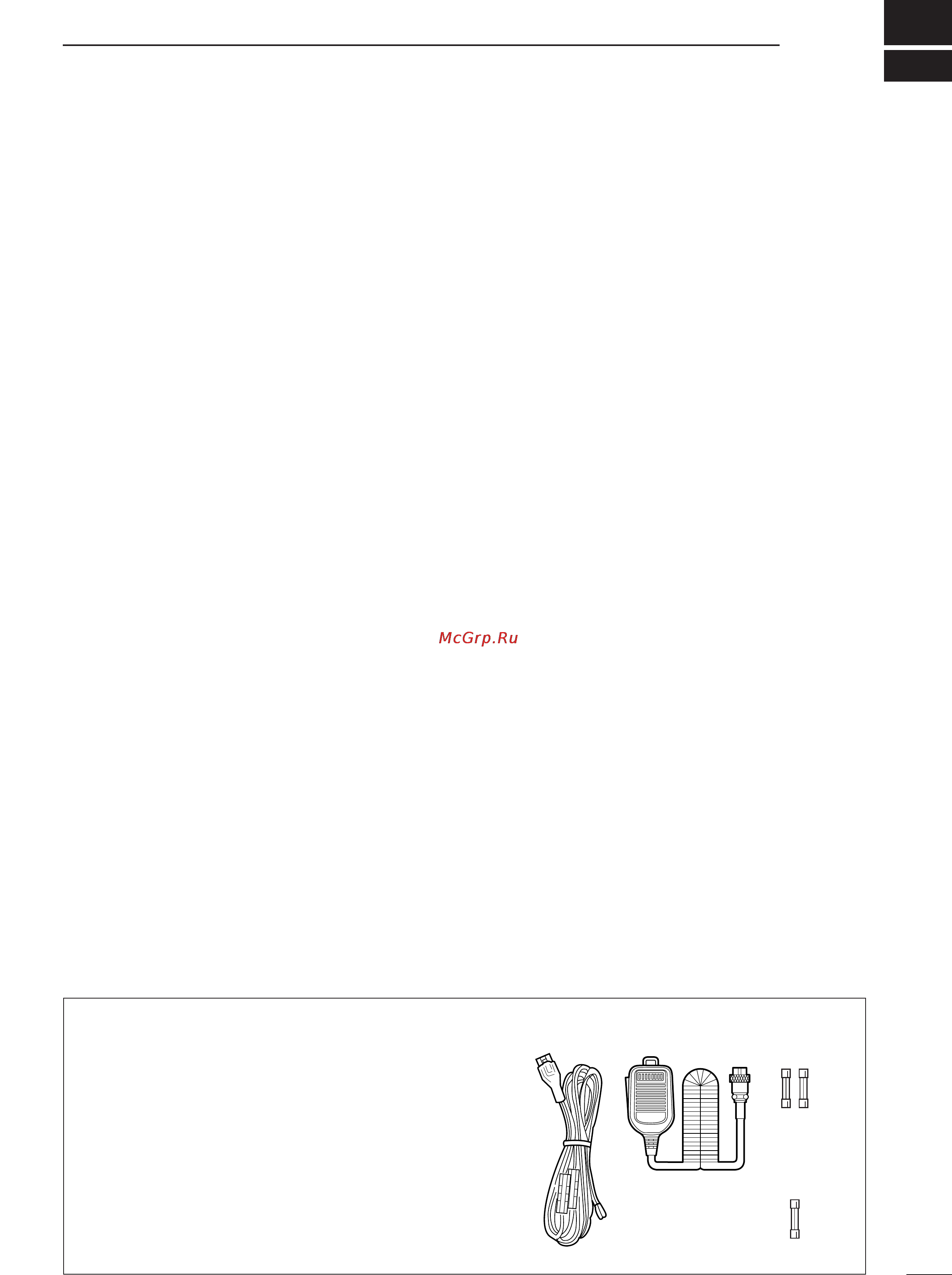 Icom IC-910H [3/86] Table of contents