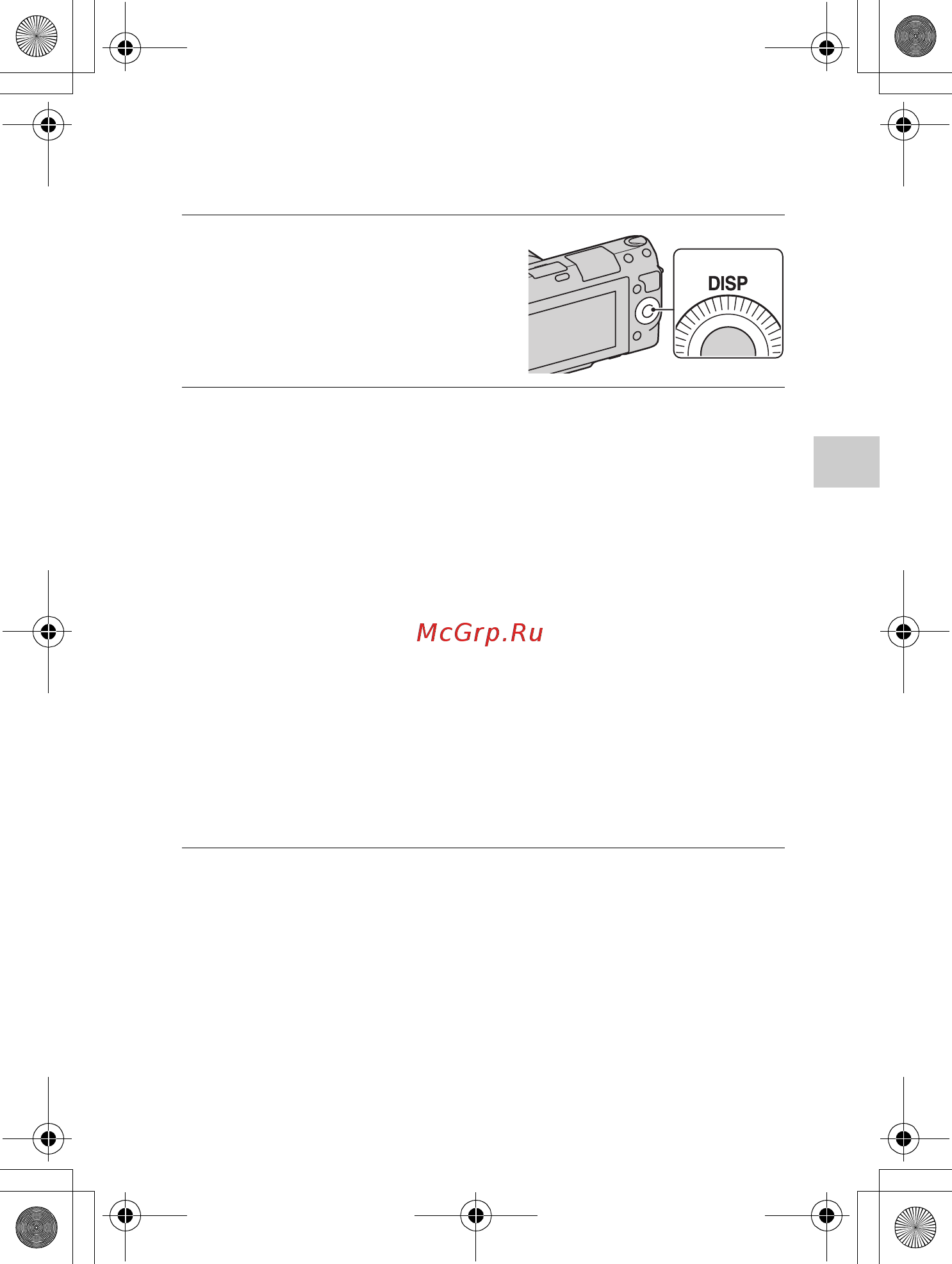 Sony NEX-F3D+SEL1855+SEL16F28 Black [143/202] Вибір режиму відображення інформації на екрані disp