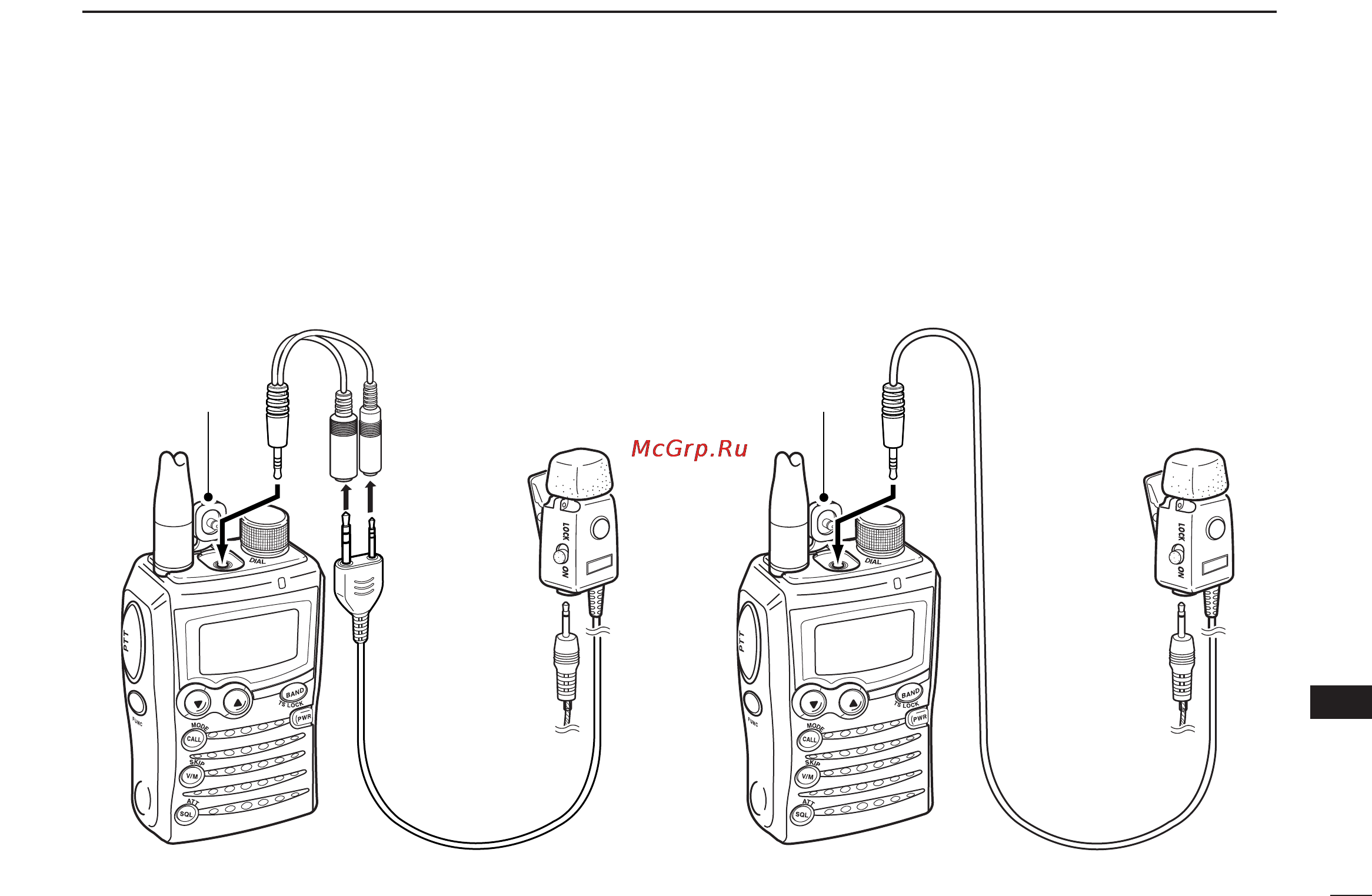 Icom IC-P7A [91/96] Options