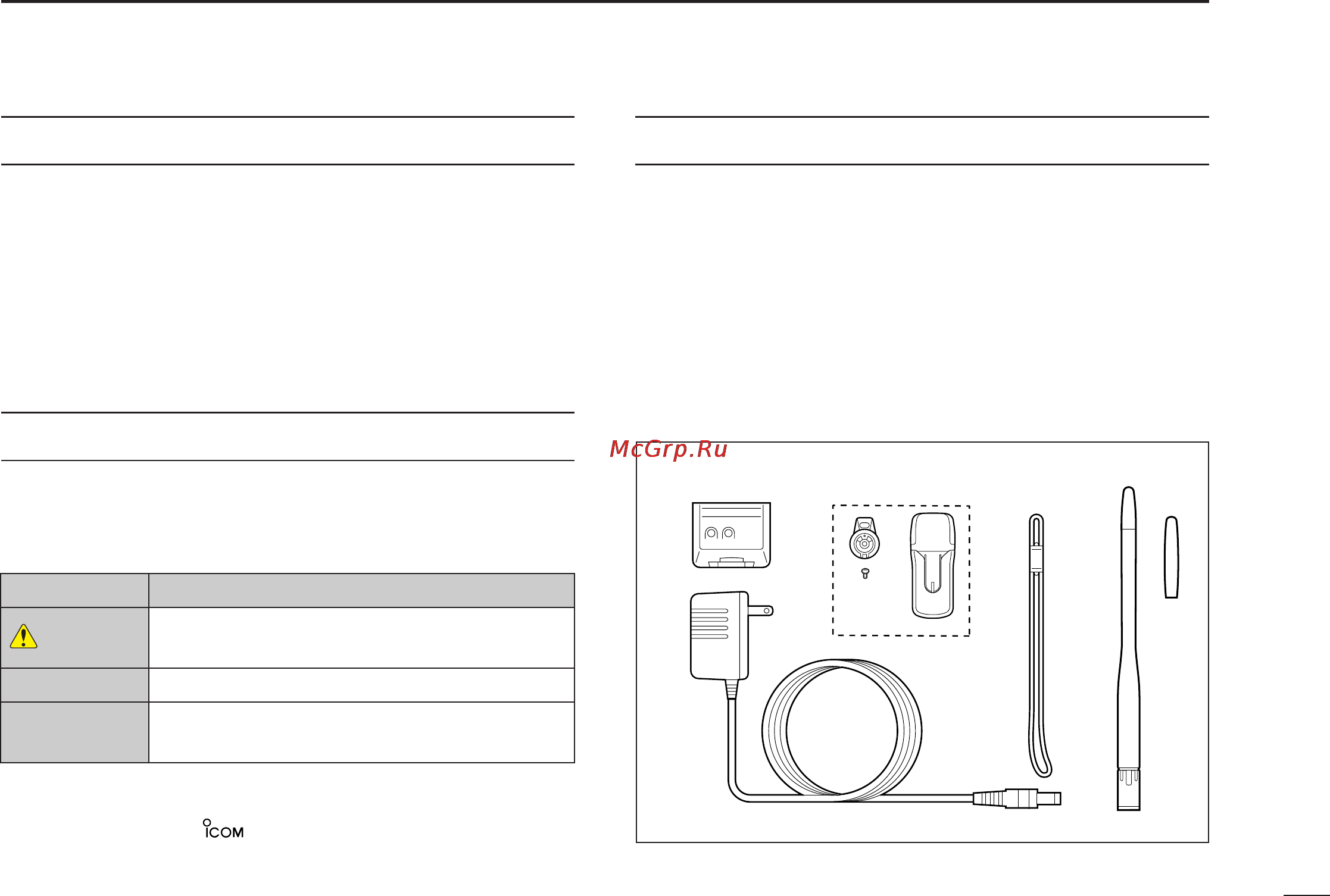 Icom IC-T90A [3/100] Save this instruction manual