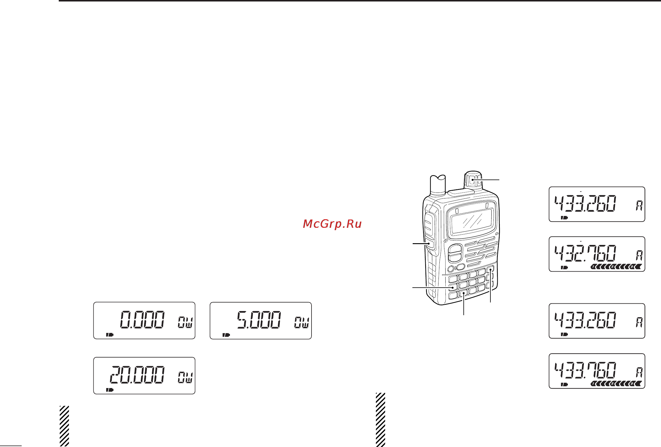 Icom IC-T90A [36/100] I duplex operation