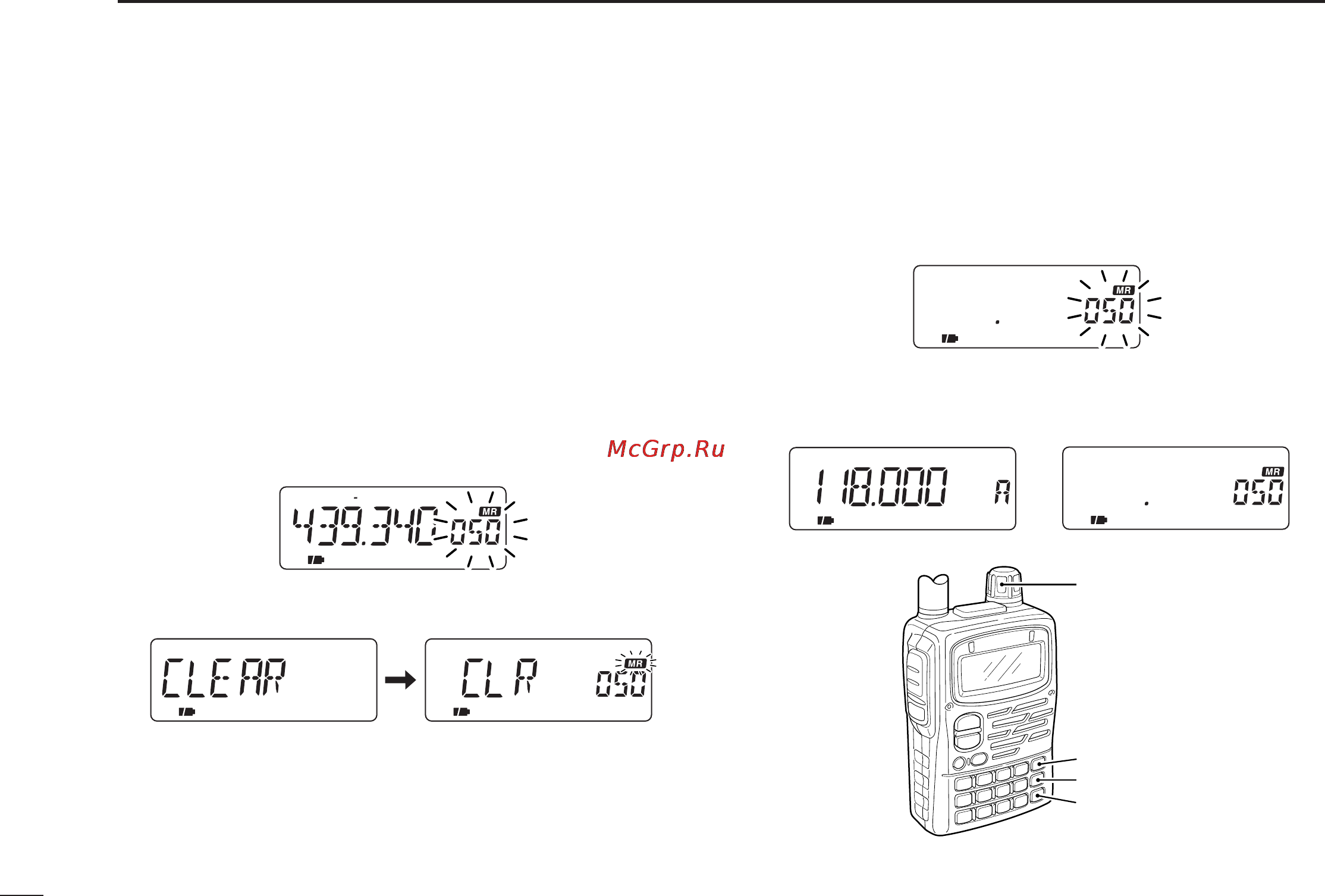 Icom IC-T90A [48/100] I memory clear