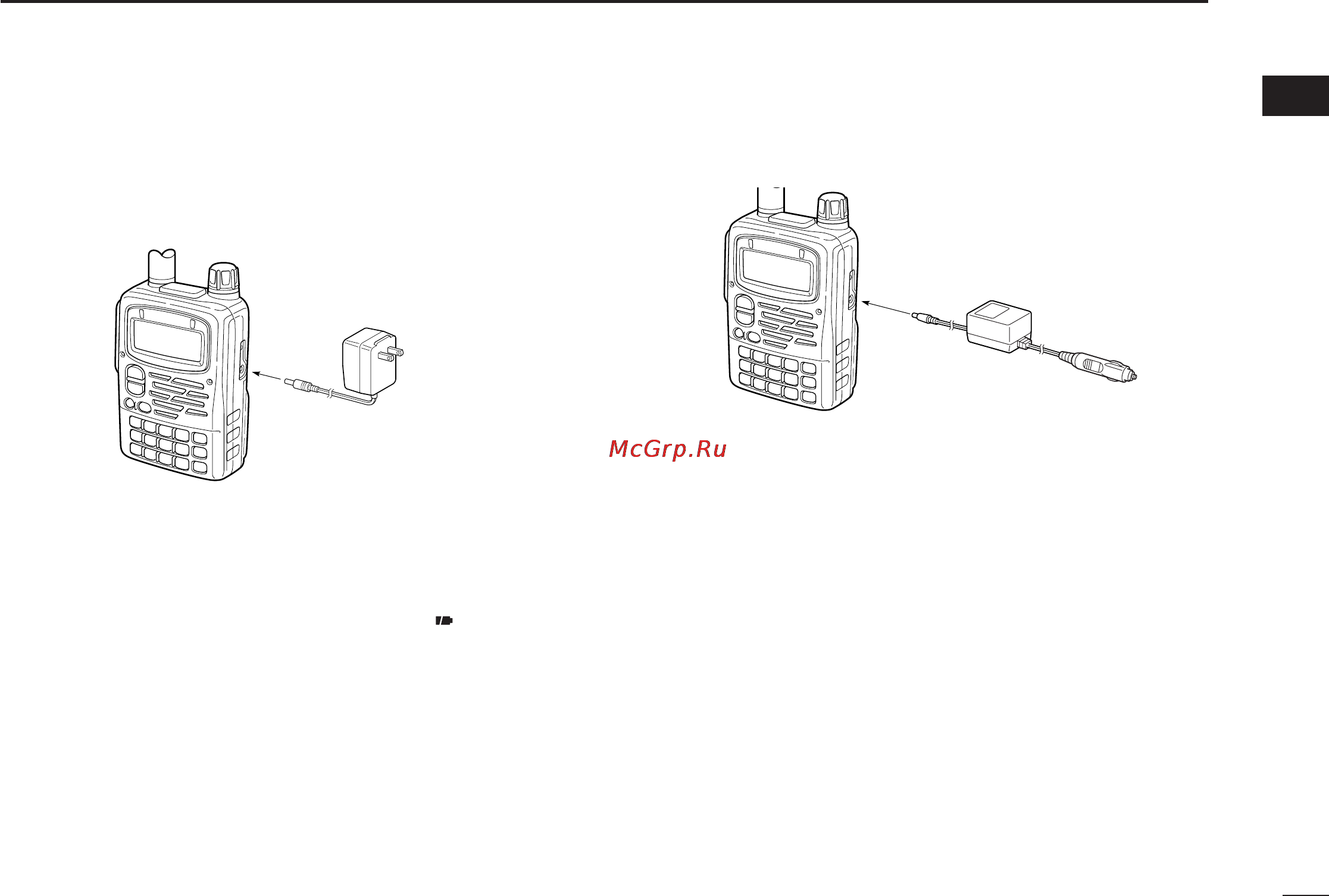 Icom IC-T90A [9/100] I charging the li ion battery pack
