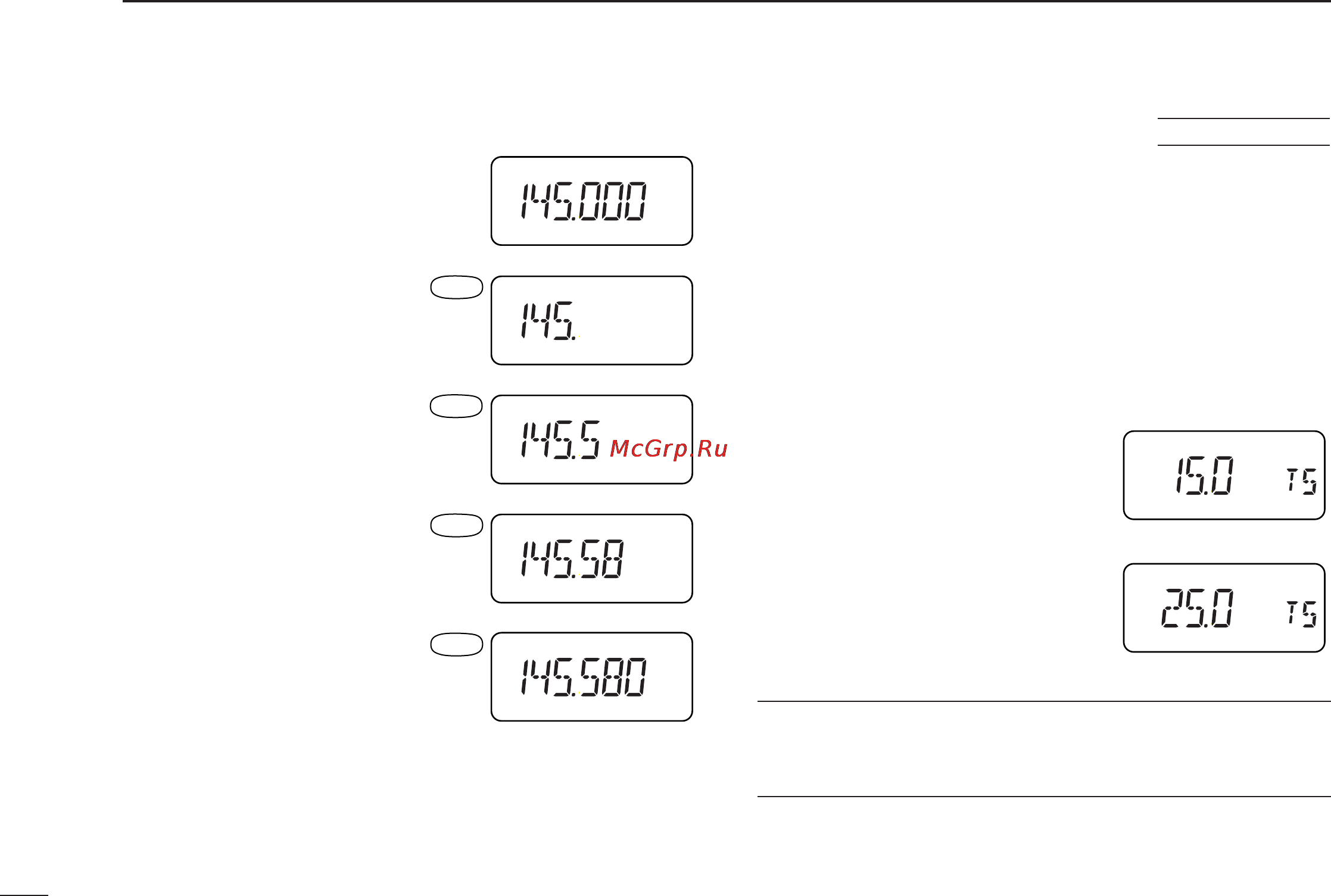 Icom IC-T81A [14/40] Setting tuning steps