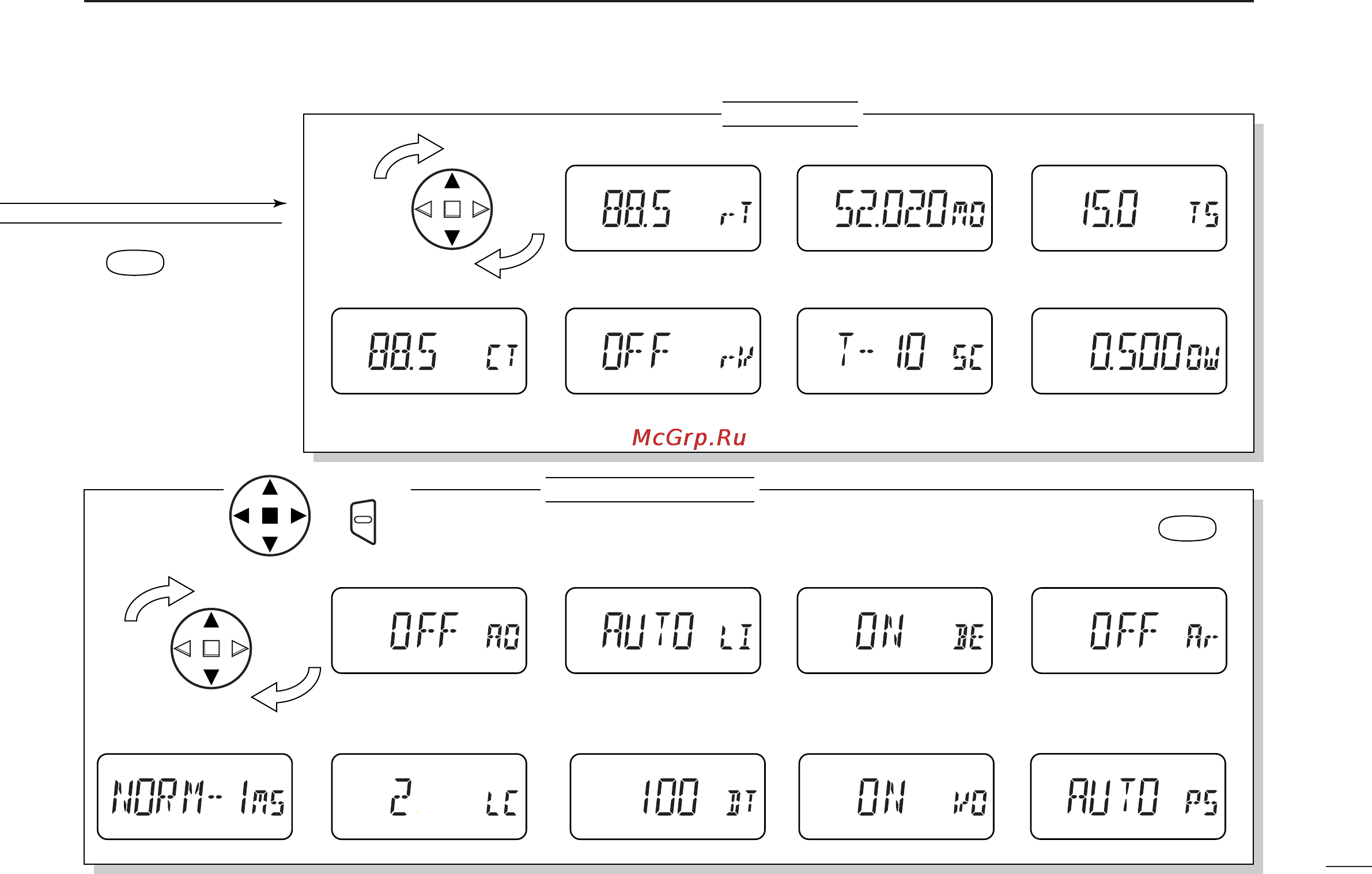 Icom IC-T81A [39/40] Mode arrangement